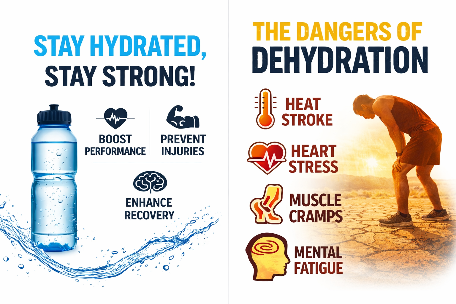 Hydration Status and Athletic Performance: Why Proper Fluid and Electrolyte Balance Matters