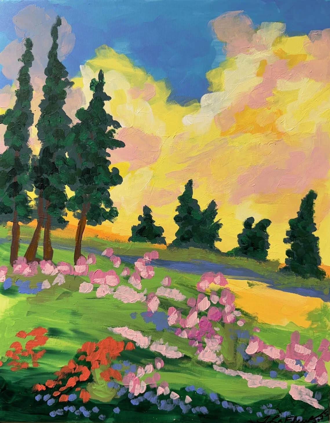 "Golden Hour" 20 X 16" $650