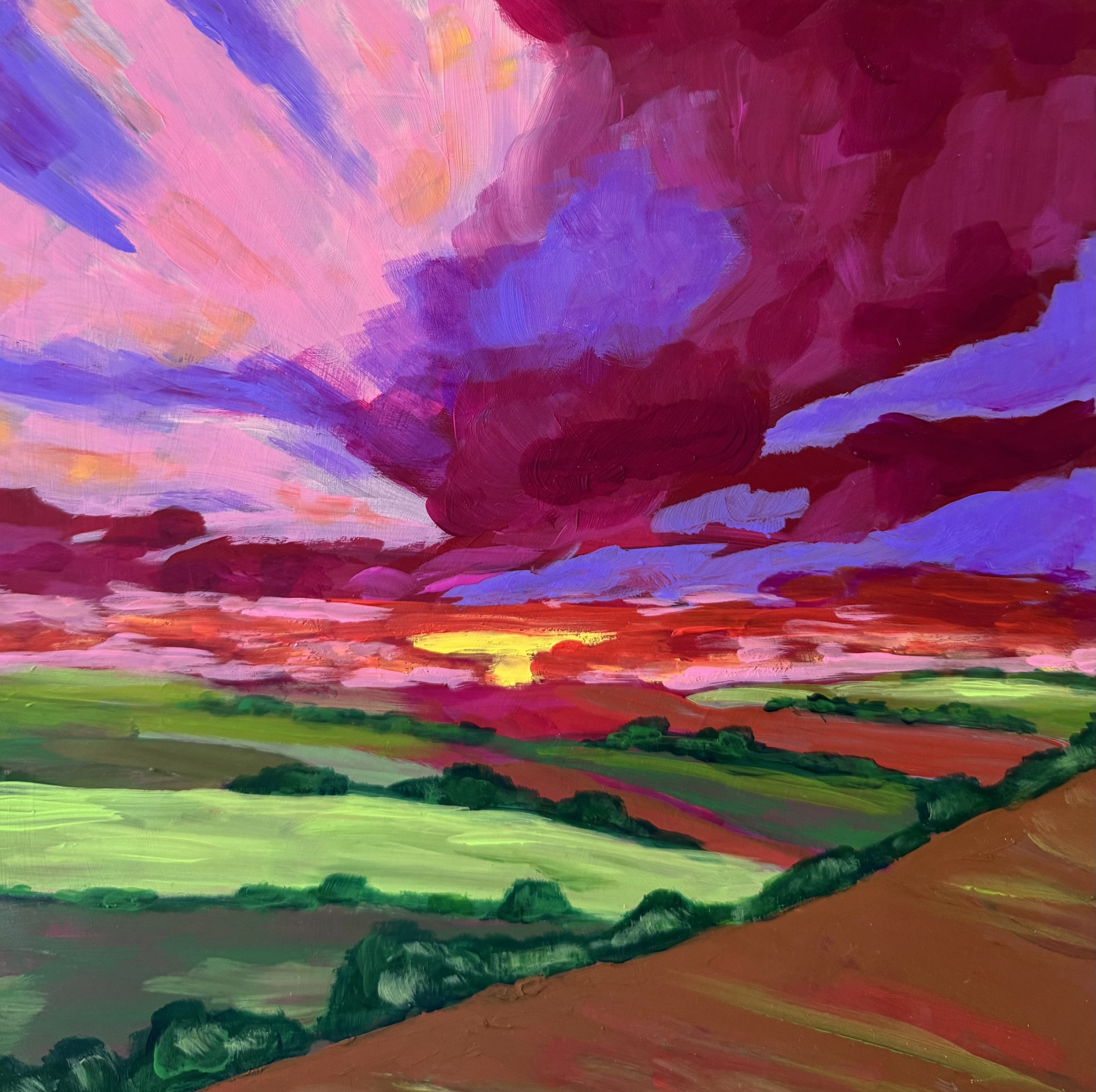 "Sunrise" 10 X 10" $450