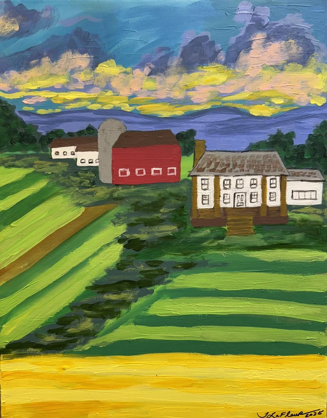"Homestead" 20 X 16" $650