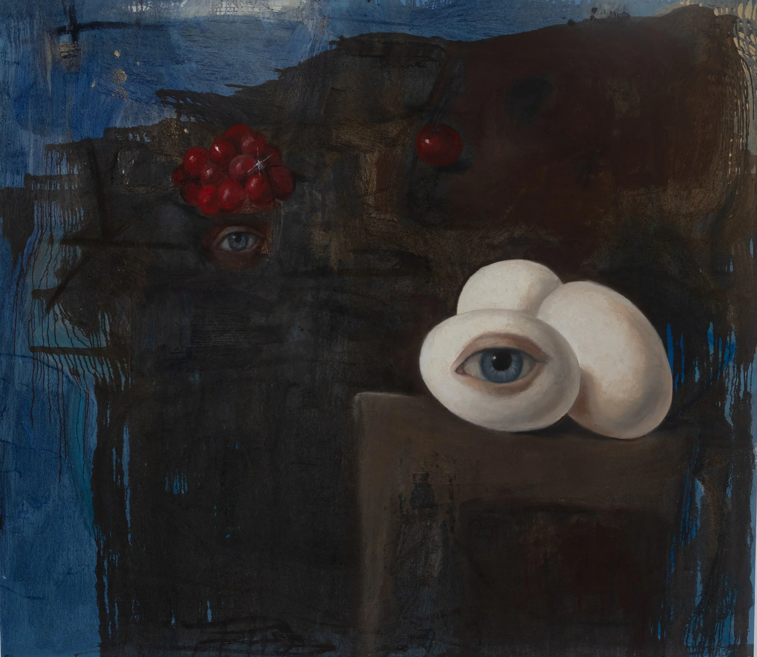 Country Kitchen, 2025
Acrylic, oil, sand on anvas
72 inches x 84 inches (183cm x 213 cm)