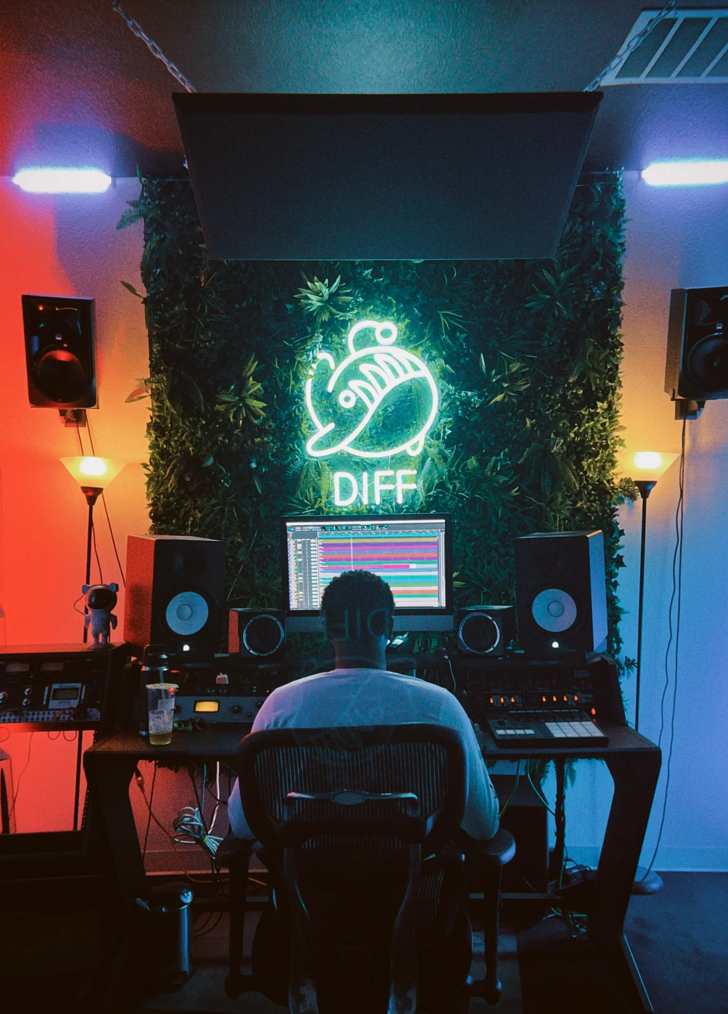 Diffworks, an Oakland creative studio tenant of The Loom working on a creative project