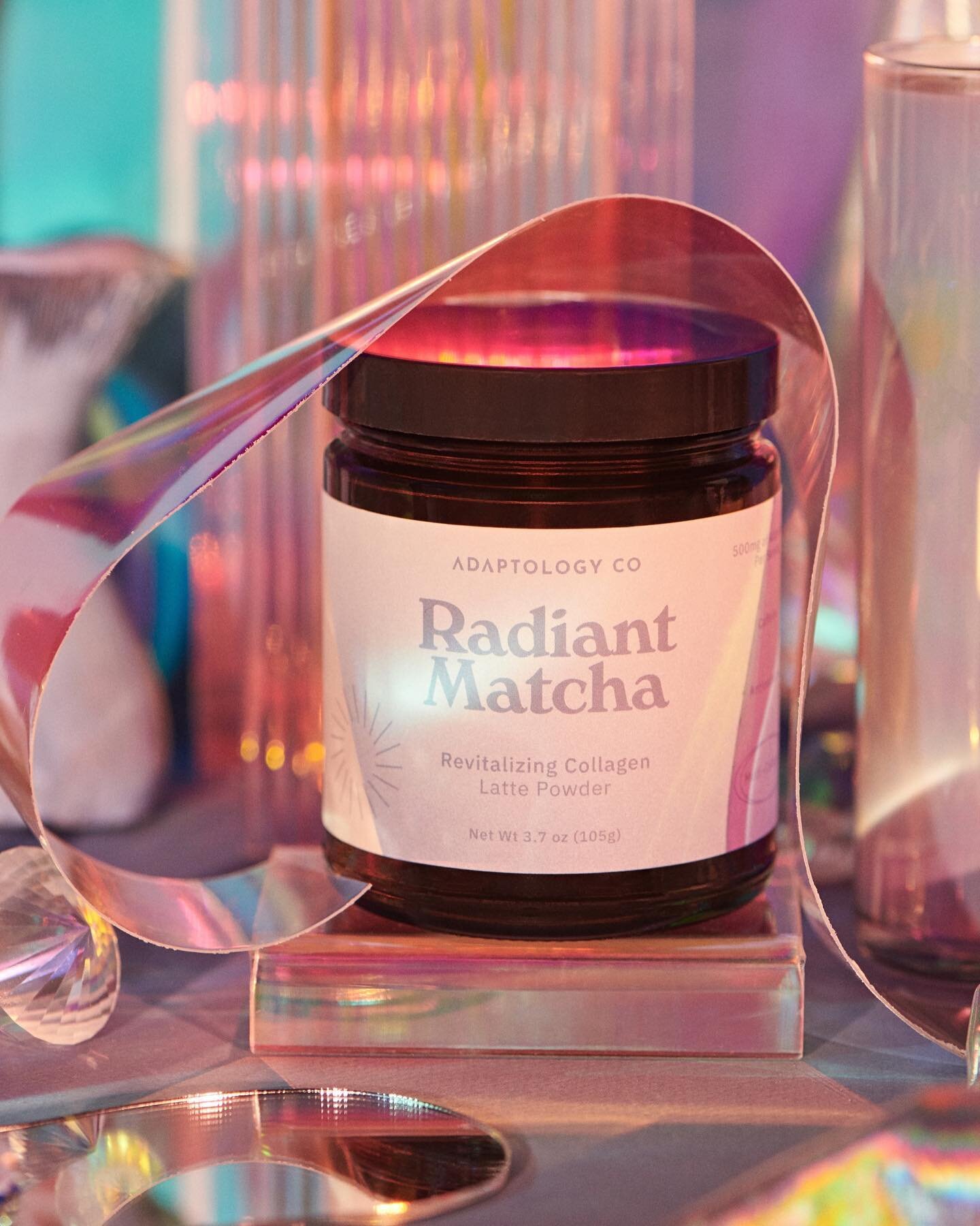 Multi-collagen + matcha = looking as good as you feel ✨💙🦋