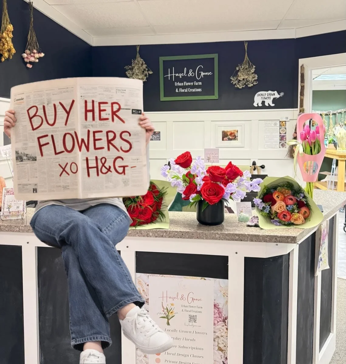 The countdown is on ⏰ All Valentine&rsquo;s Day orders are due by Wednesday night for both delivery and pickup💘

✨💐 Hand-Wrapped Bouquets 💐 ✨
&bull; Tulip Bunches
&bull; Rosie Posies
&bull; The Dozen
&bull; The Sweetheart Mix

✨🌹 Floral Arrangeme