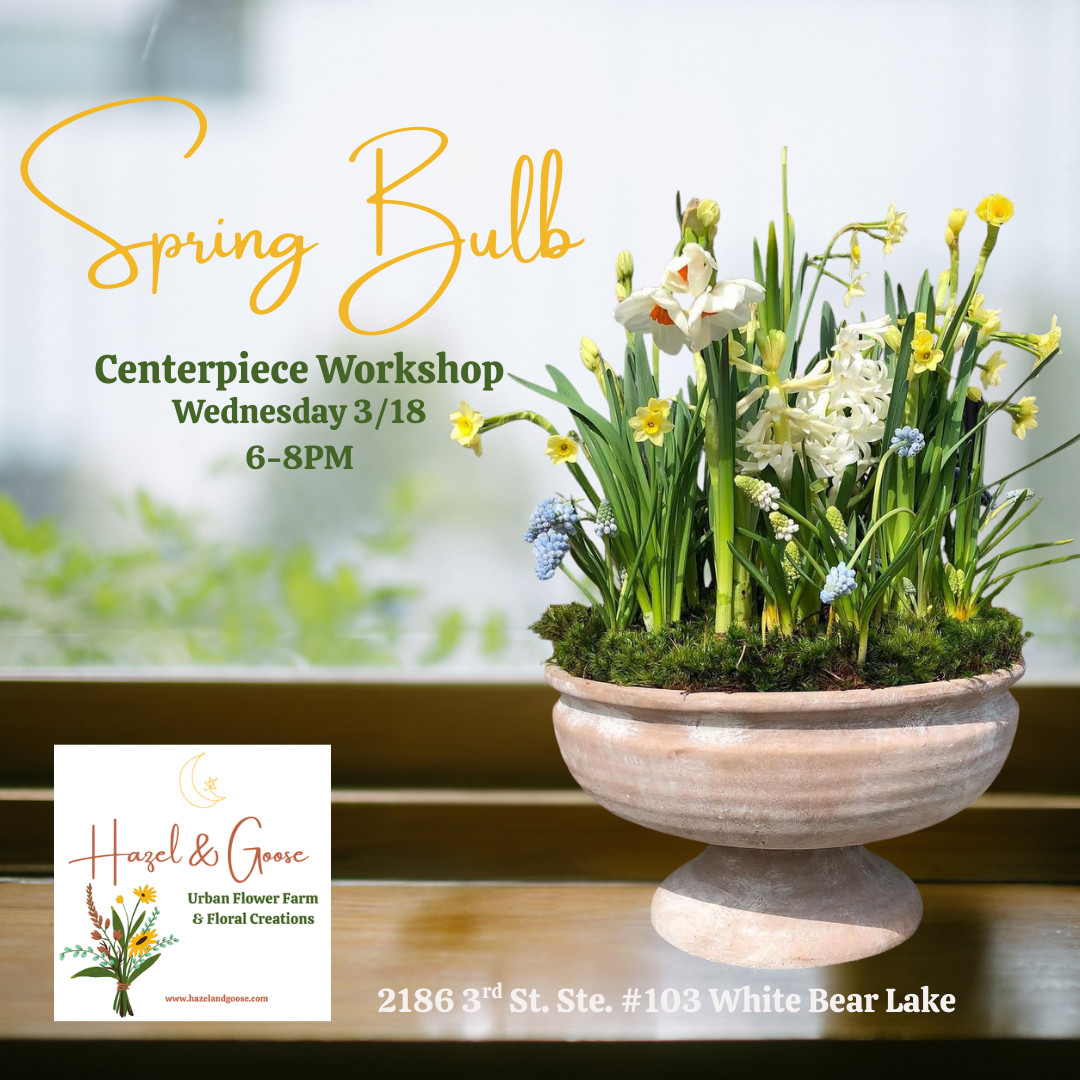 Spring Bulb Centerpiece Workshop