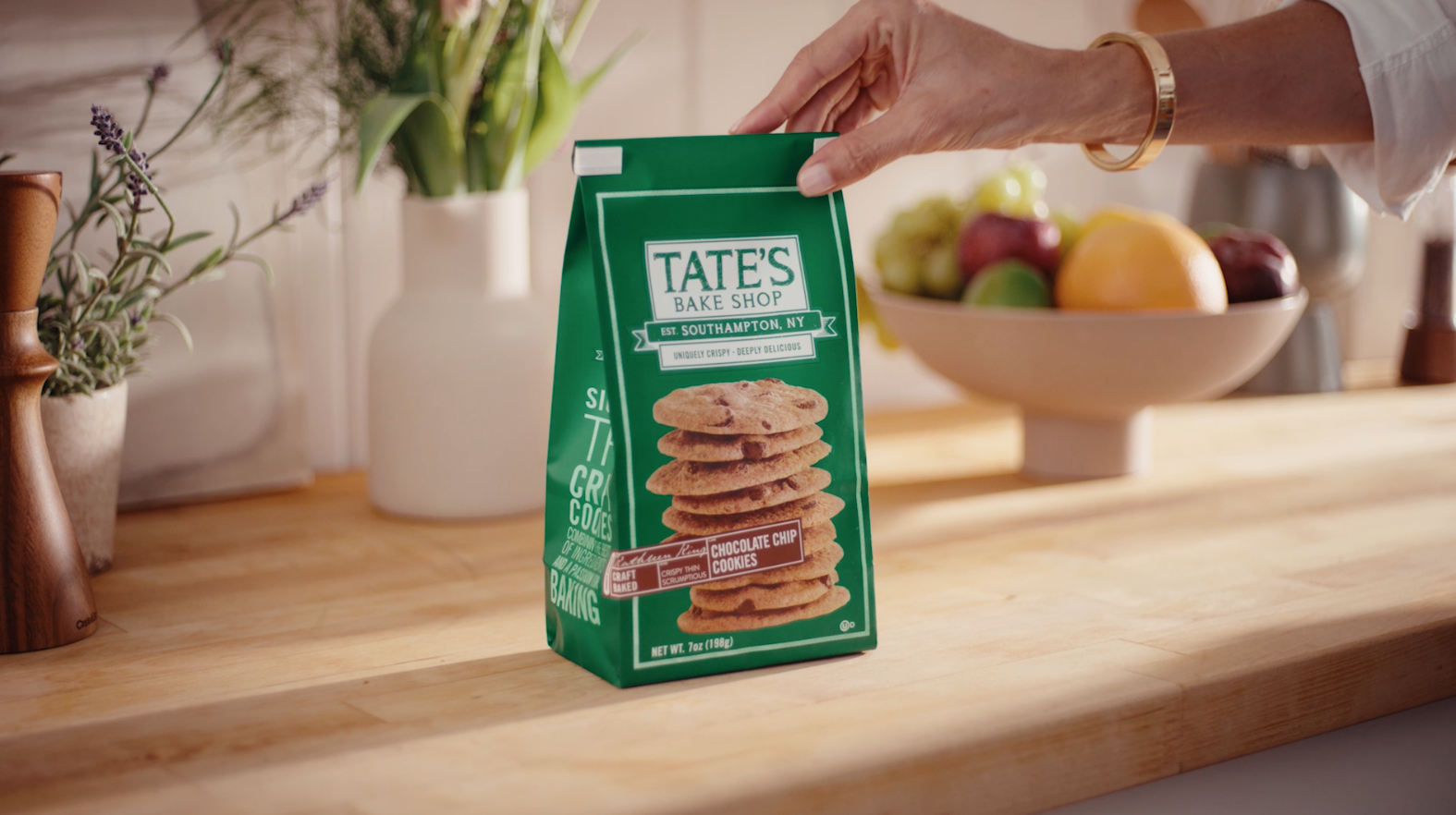 Executive Producer for Tates Crispy Core Campaign shot in NYC with director Jennifer Davick