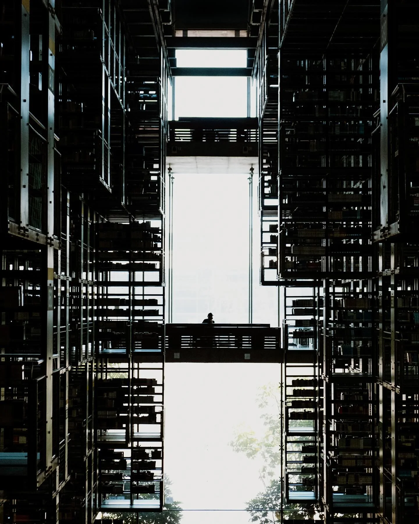 .point of view: you’re standing in one of the most impressive libraries in the world and you feel like you could be on a Christopher Nolan set