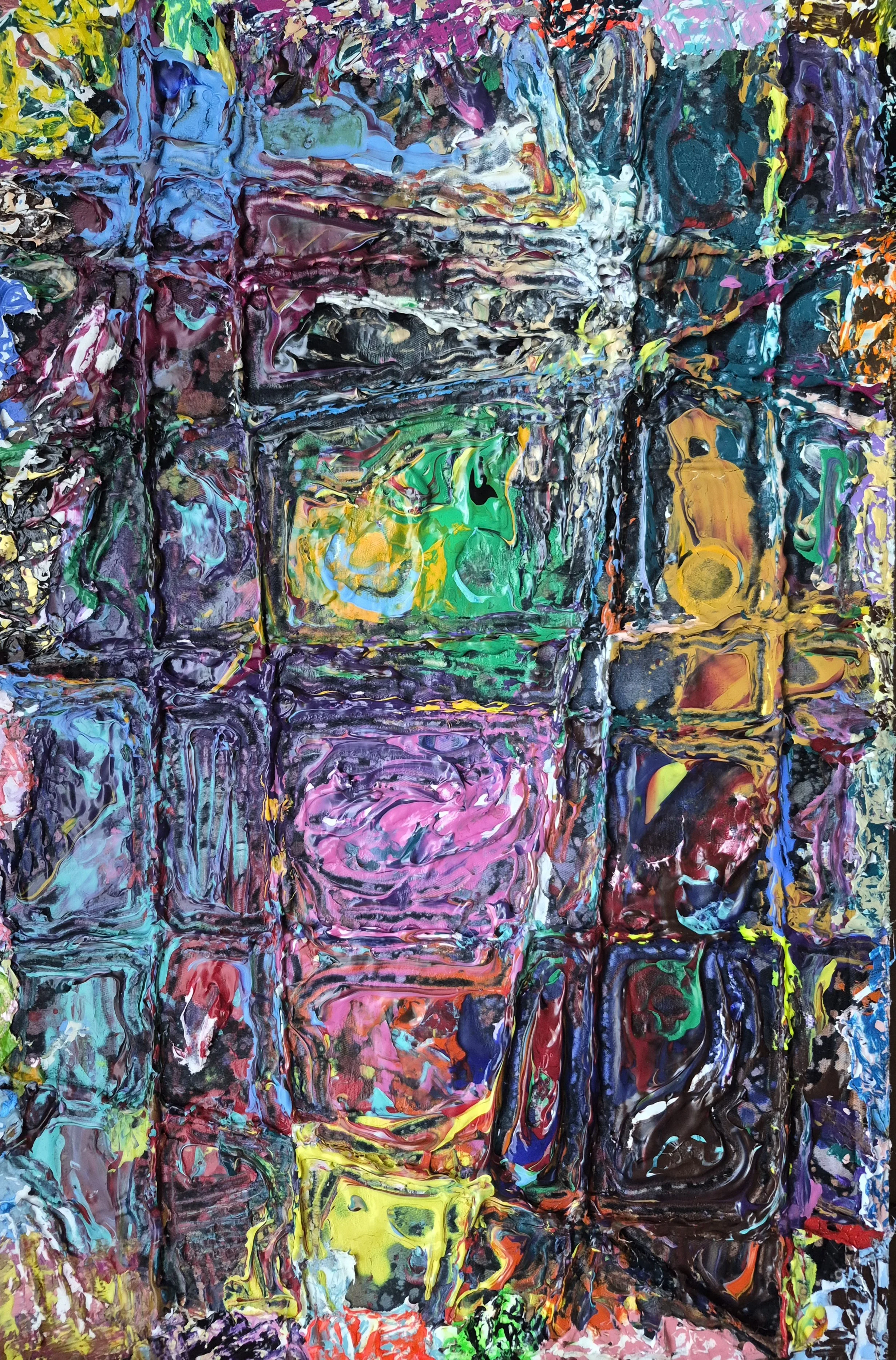 Oratorio - The Creation No. 15 (2026) | 18" x 12" | Acrylic on Linen + Media on Hardboard | J. Bonegard | Reference: Oratorio - The Creation (Die Schöpfung) Joseph Haydn (1732 - 1809) | Oratorio written between 1797-1798.