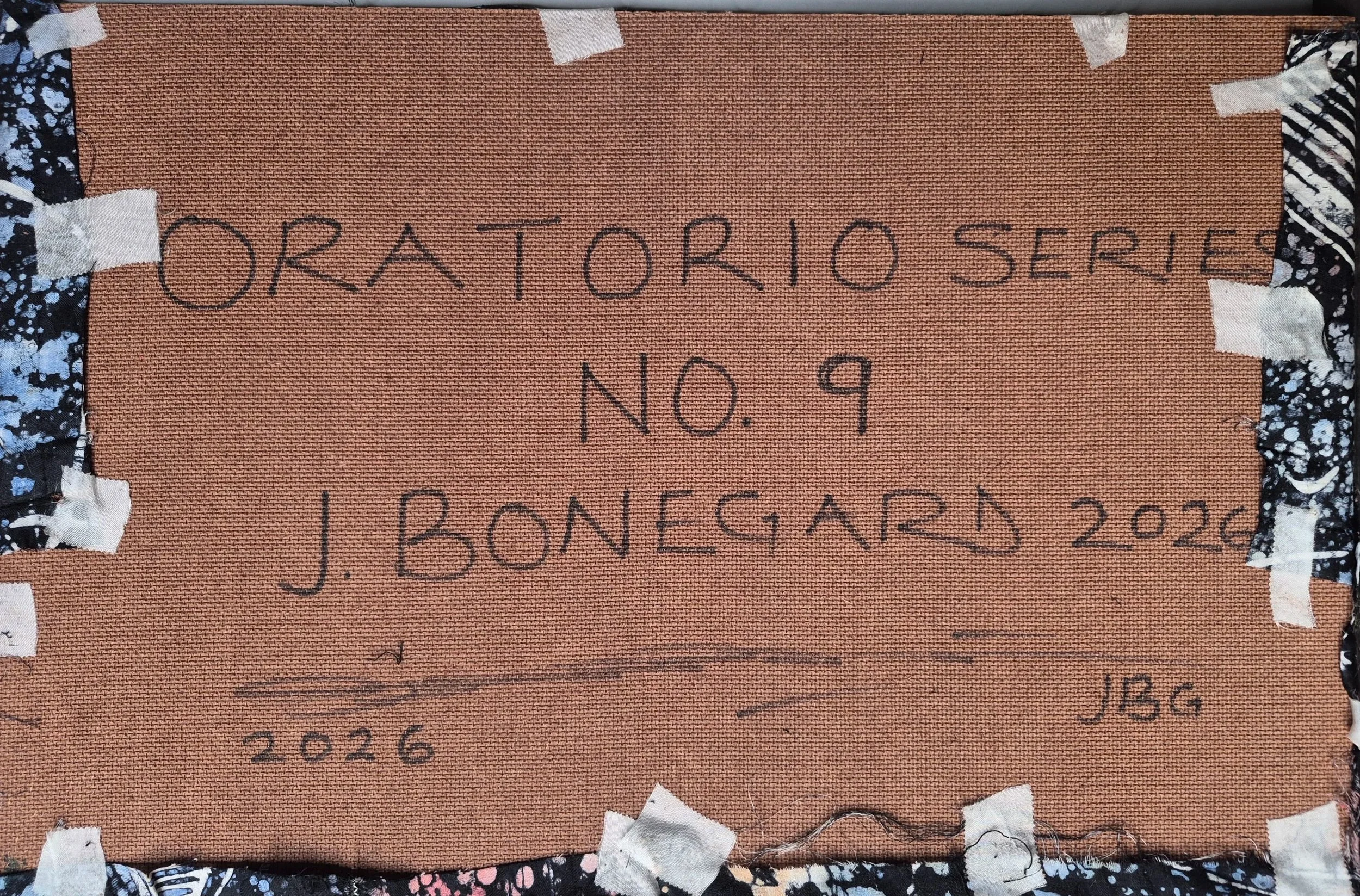 Oratorio No. 9A - Back