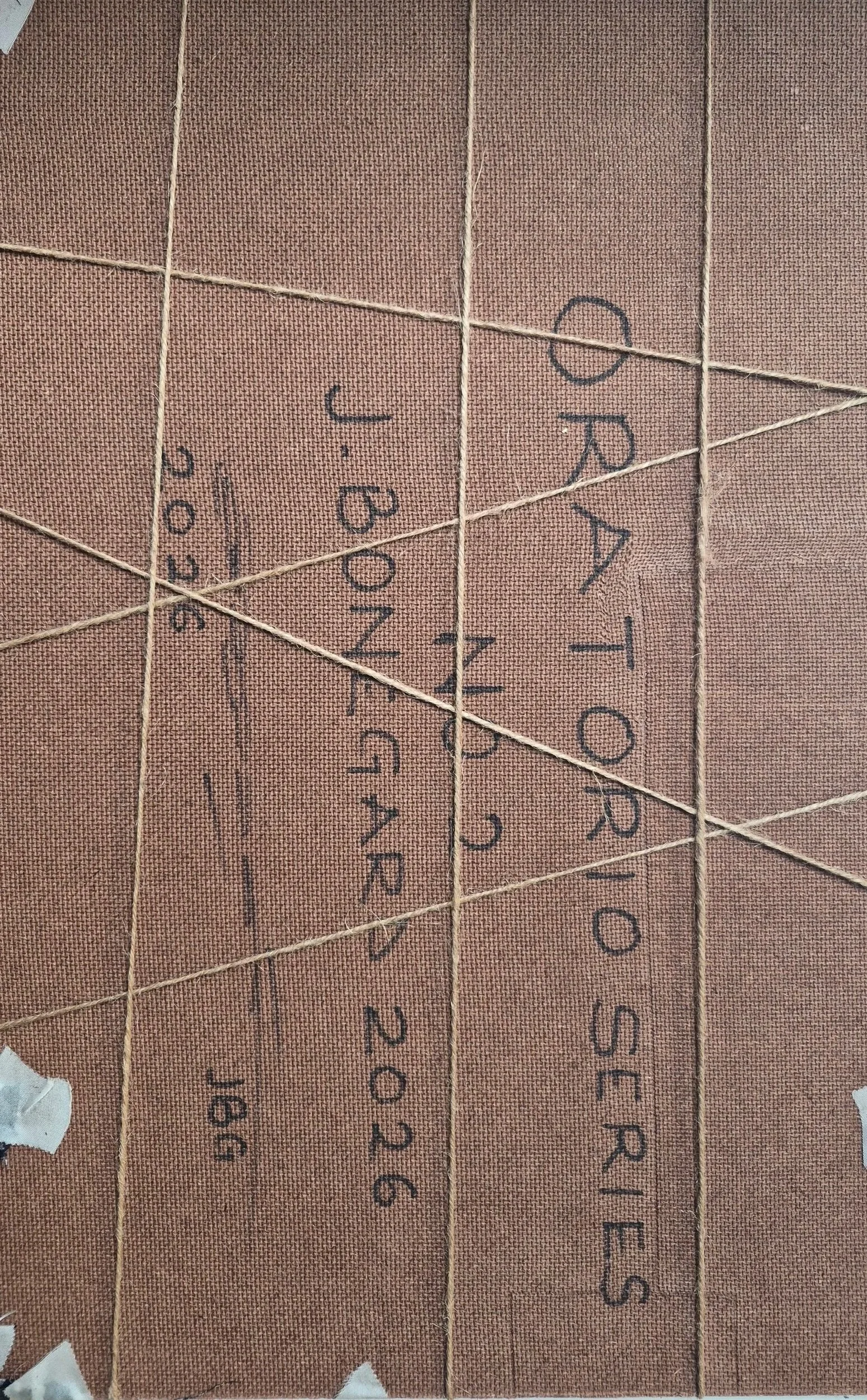 Oratorio No. 2 - Back | 12 inches X 18 inches