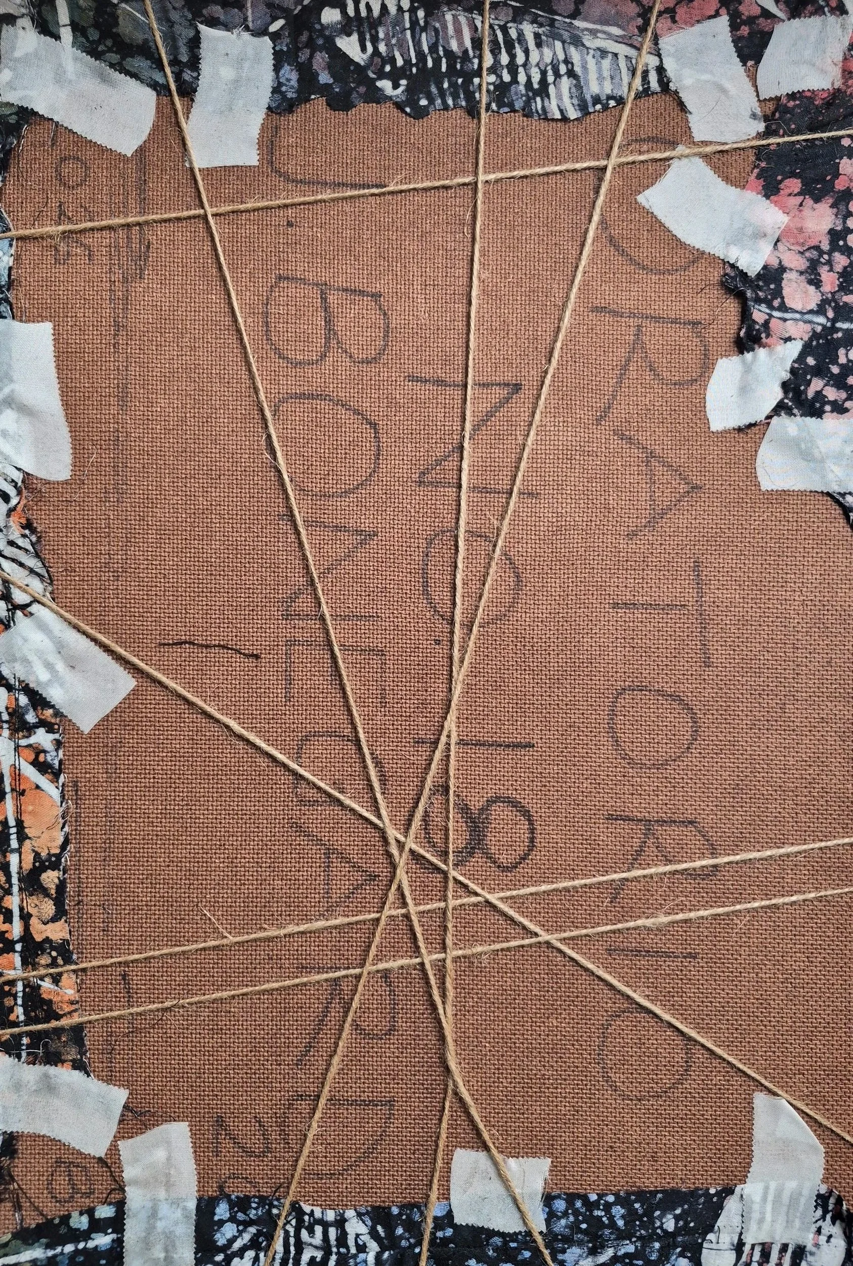 Oratorio No. 18 - Back | 12 inches X 18 inches