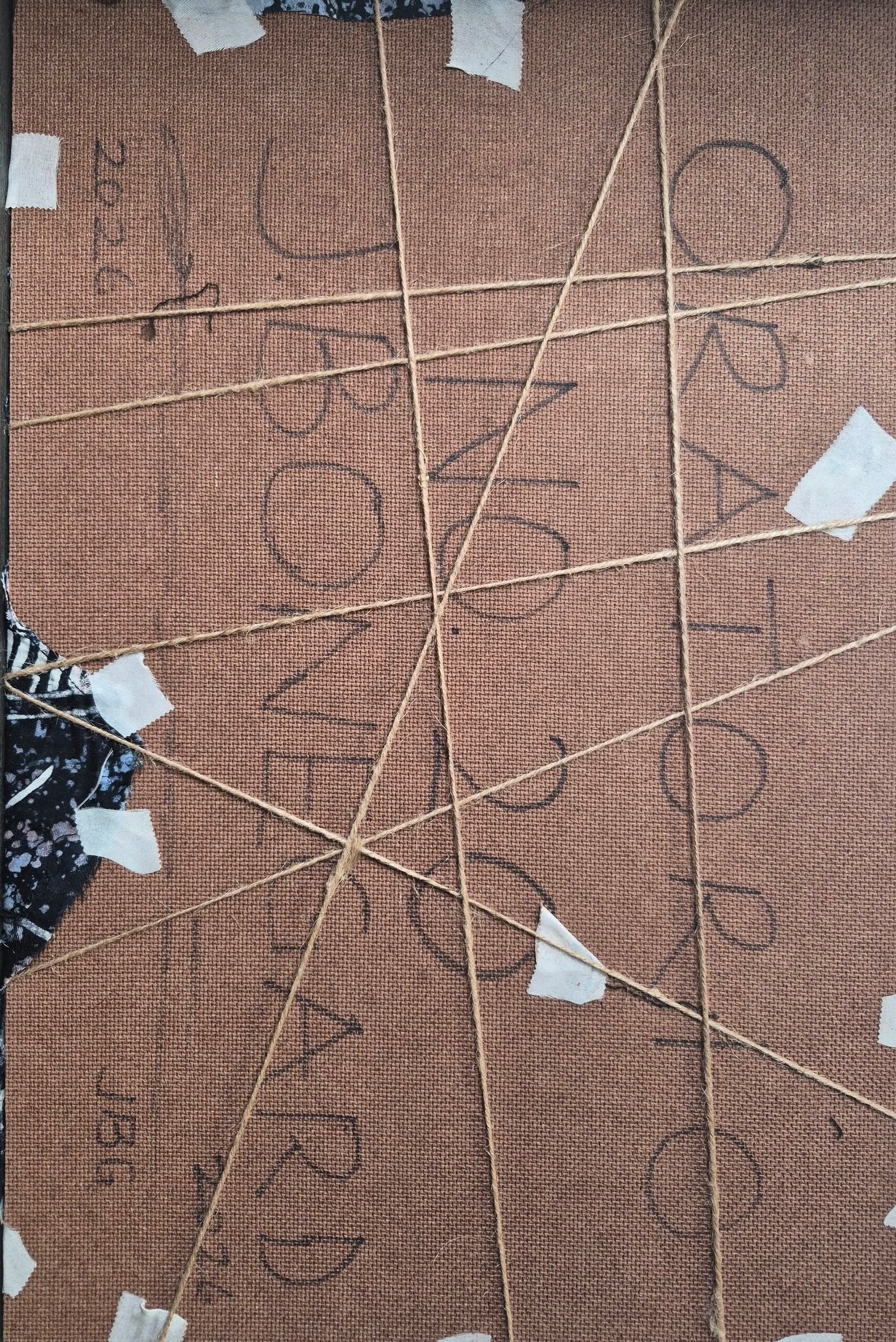 Oratorio No. 20 - Back | 12 inches X 18 inches