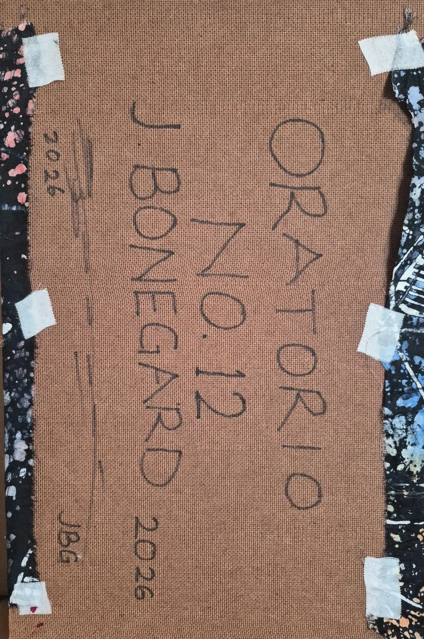 Oratorio No. 12A - Back