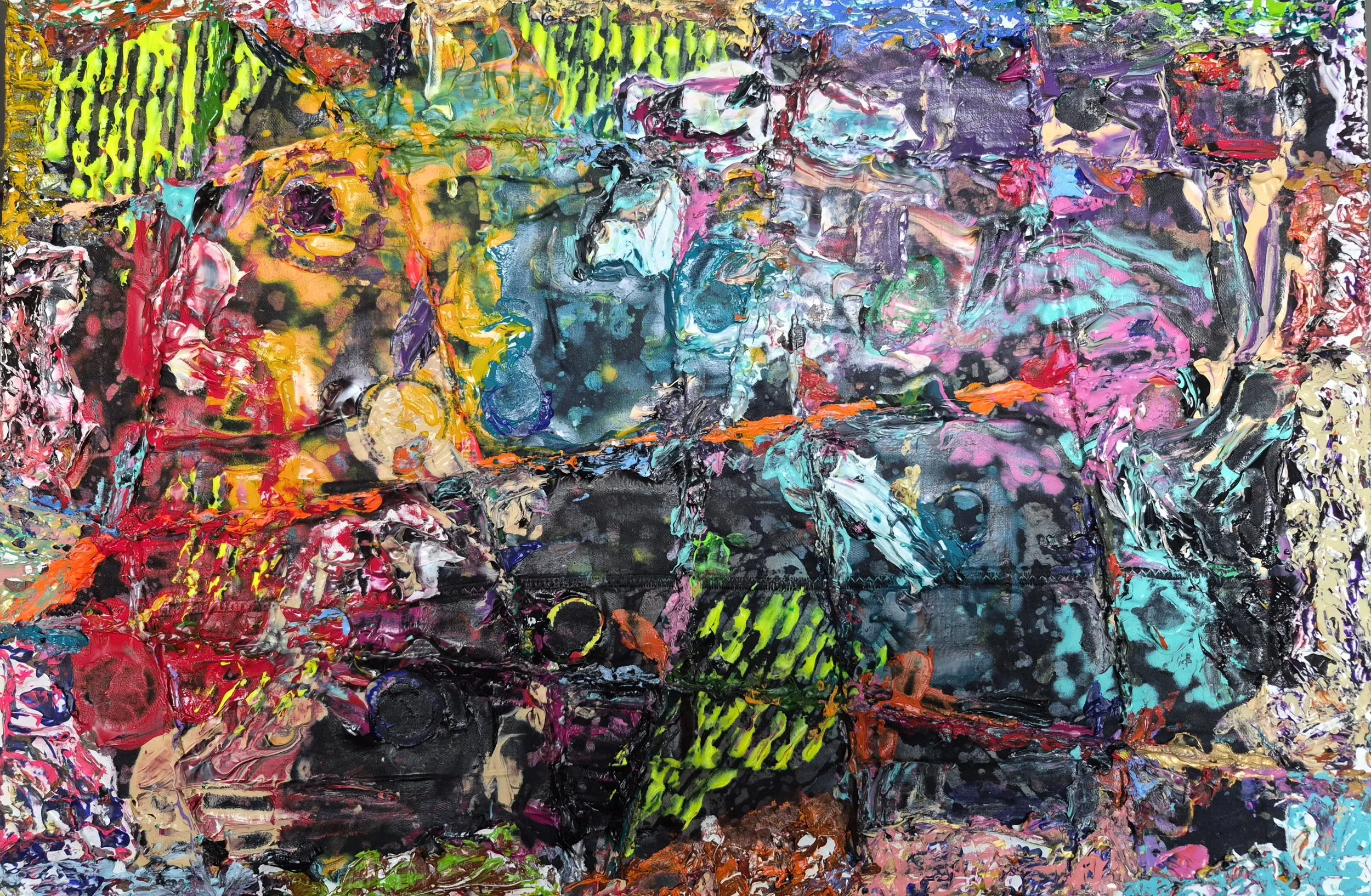 Oratorio - The Creation No. 10 (2026) | 18" x 12" | Acrylic on Linen + Media on Hardboard | J. Bonegard | Reference: Oratorio - The Creation (Die Schöpfung) Joseph Haydn (1732 - 1809) | Oratorio written between 1797-1798.