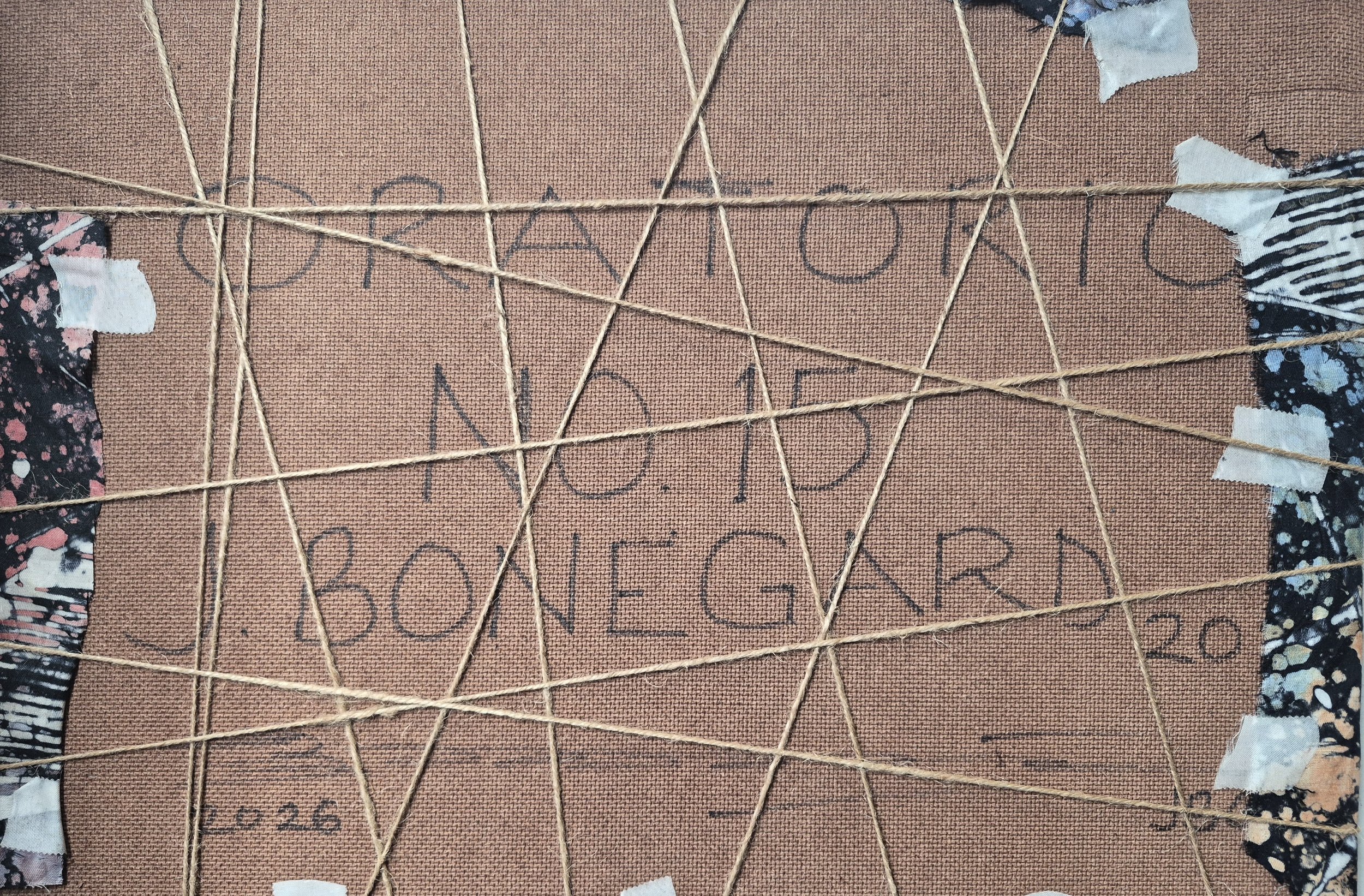 Oratorio No. 15 - Back | 12 inches X 18 inches