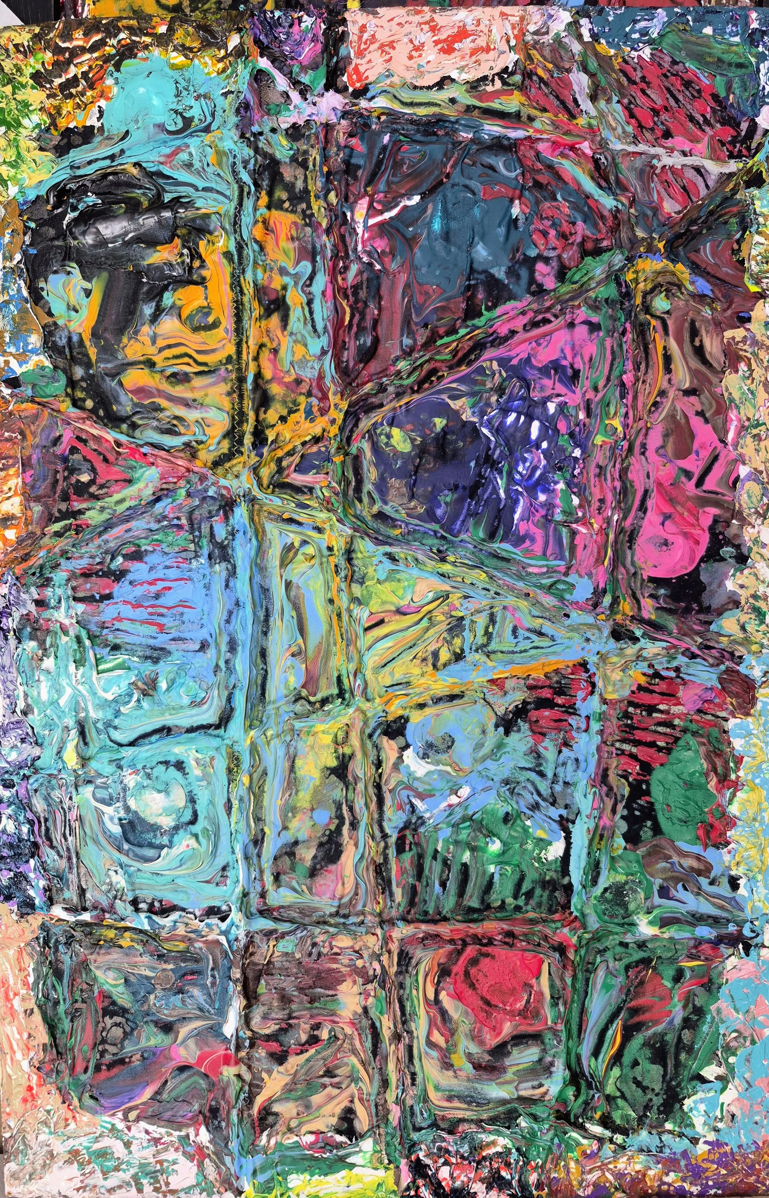 Oratorio - The Creation No. 12 (2026) | 18" x 12" | Acrylic on Linen + Media on Hardboard | J. Bonegard | Reference: Oratorio - The Creation (Die Schöpfung) Joseph Haydn (1732 - 1809) | Oratorio written between 1797-1798.