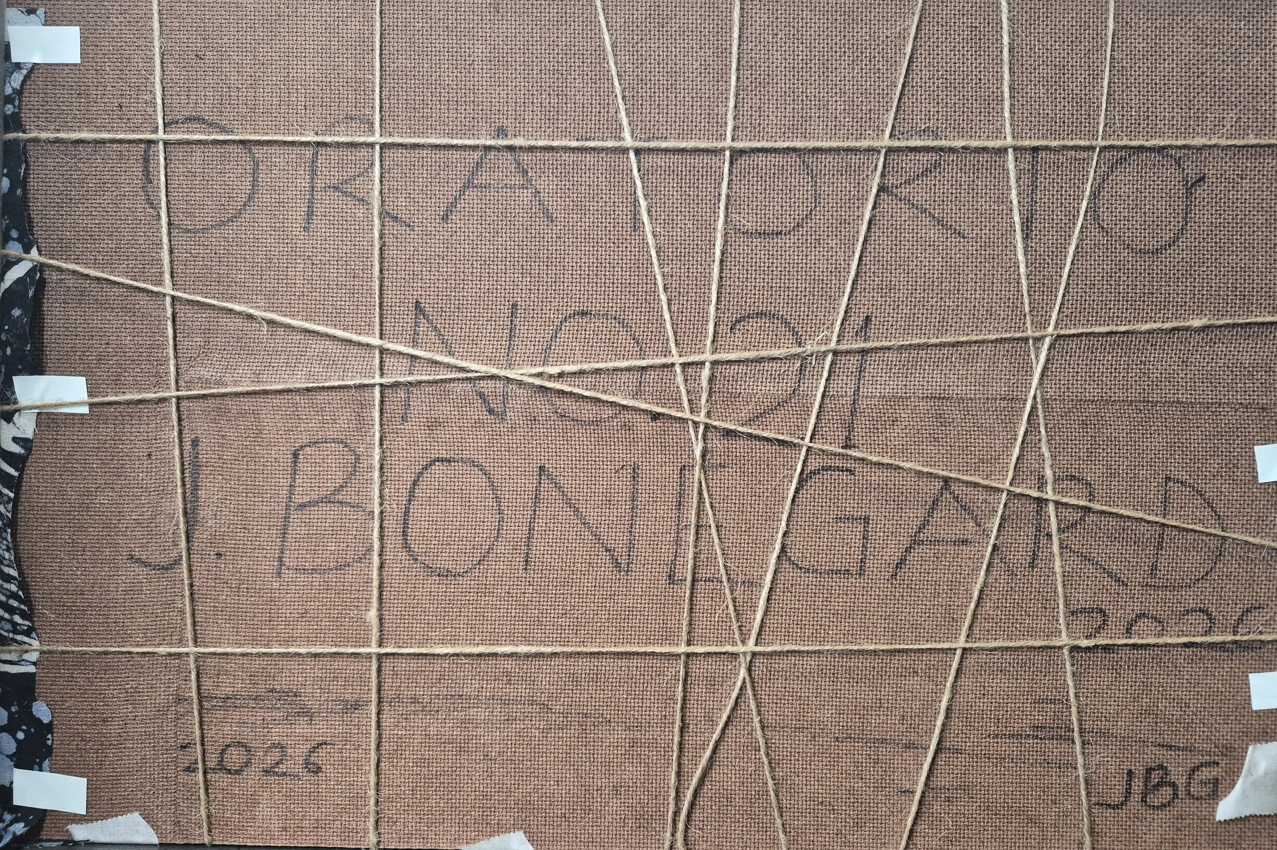 Oratorio No. 21 - Back | 12 inches X 18 inches