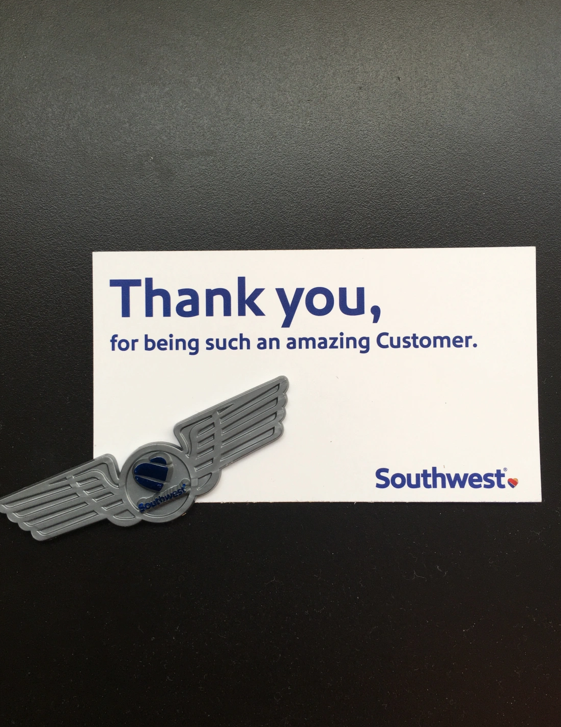 Thank You Wings from Southwest