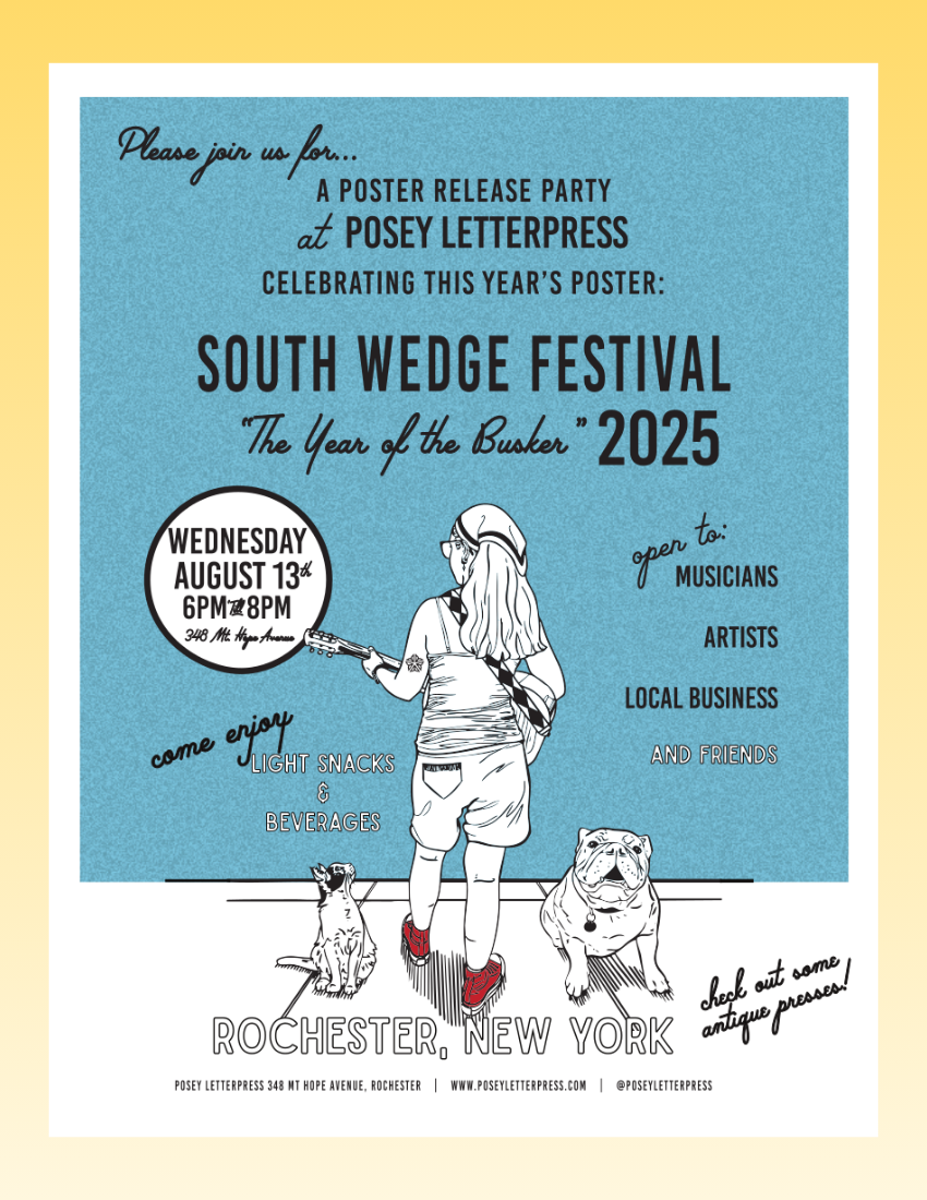 South Wedge Festival Poster Release Party