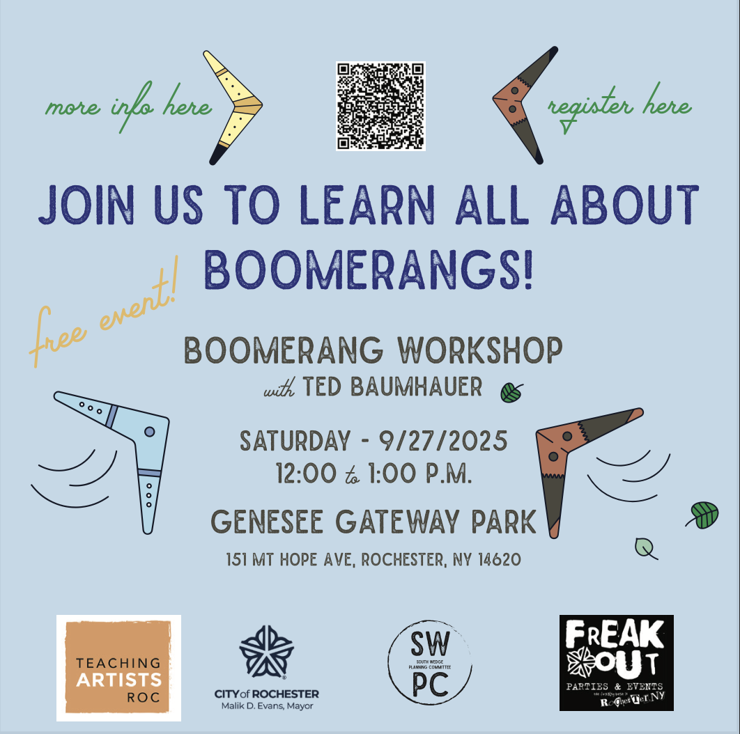 ArtsBloom Boomerang Workshop