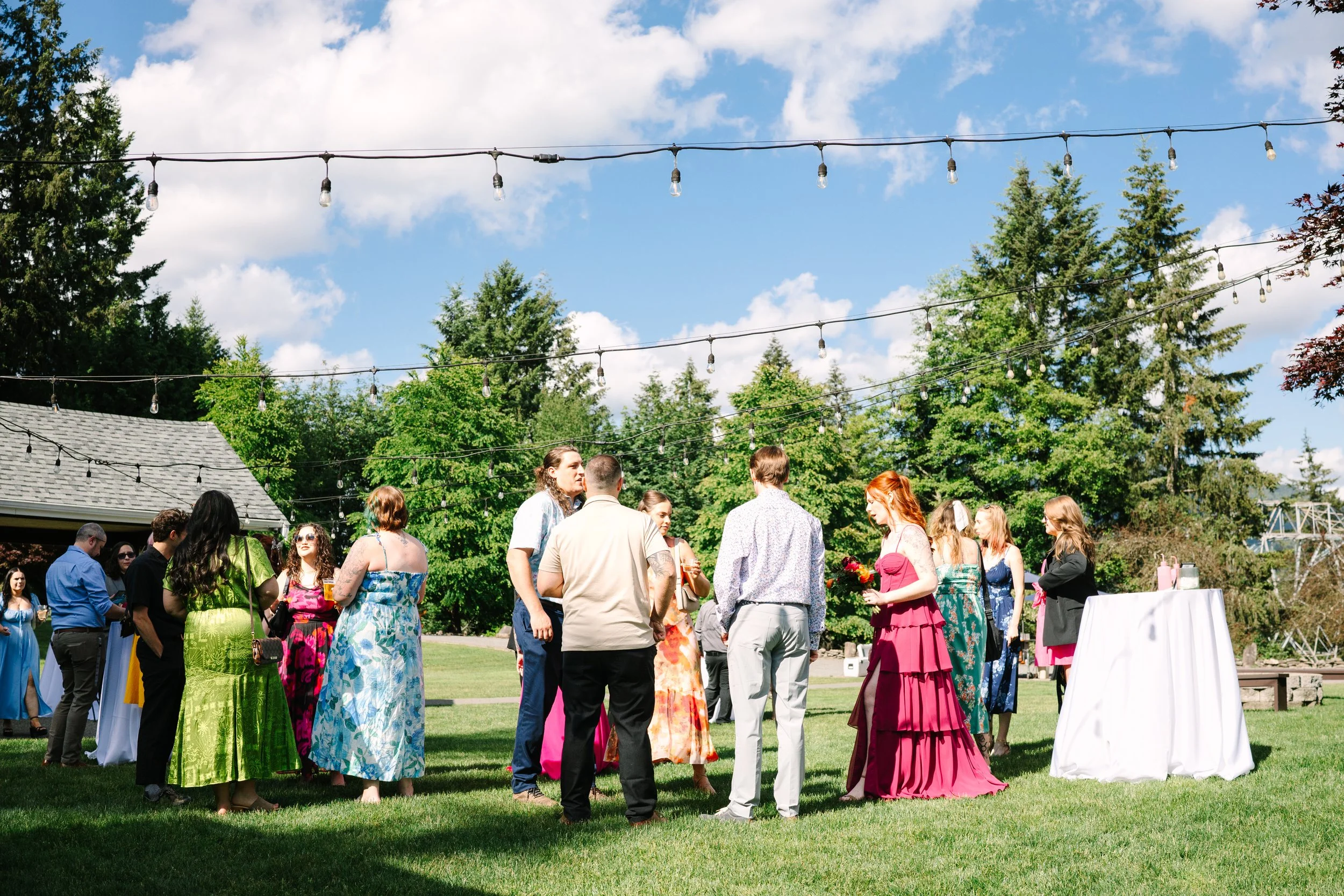 Wedding at Trinity tree farm in Issaquah, WA