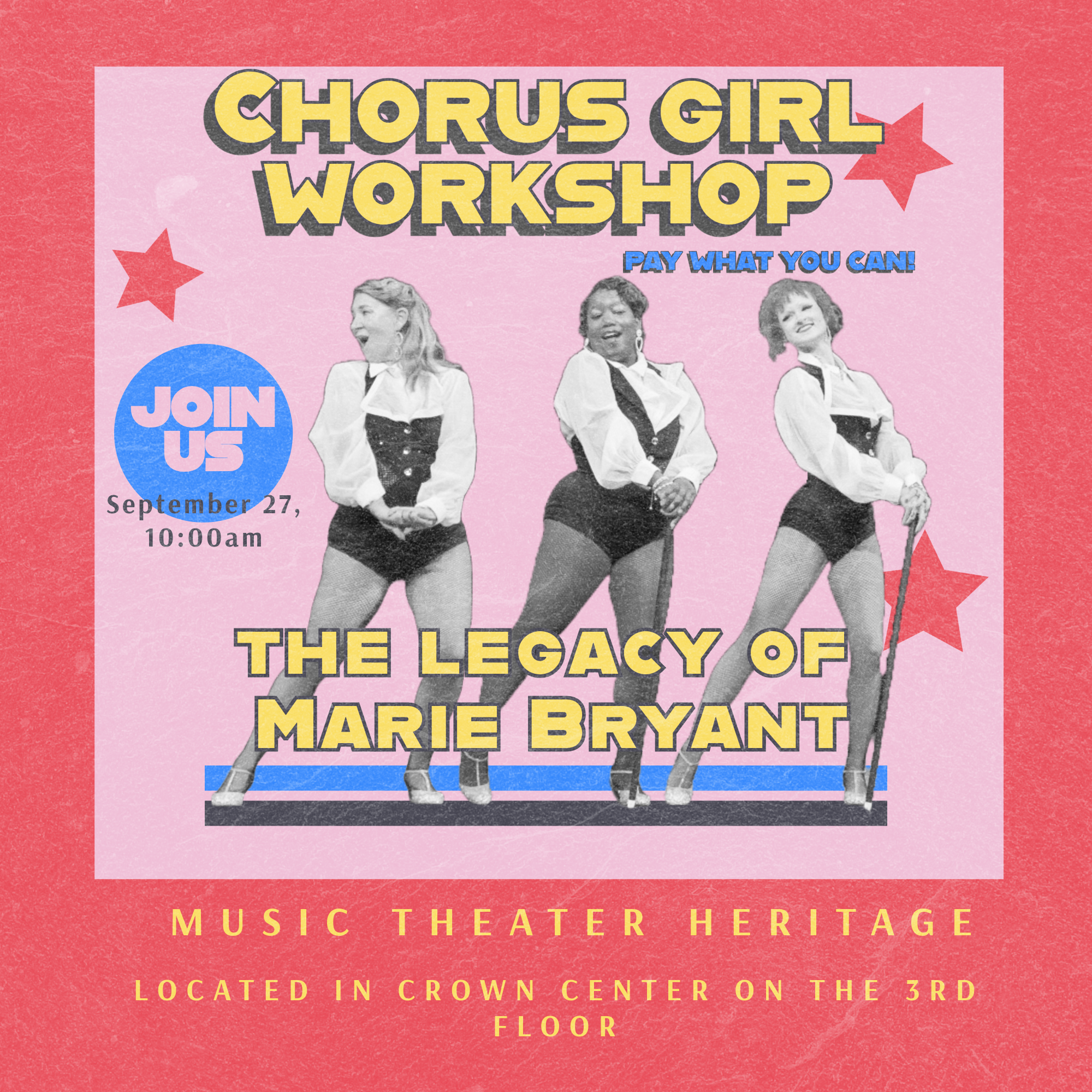 Chorus Girl Workshop: Legacy of Marie Bryant