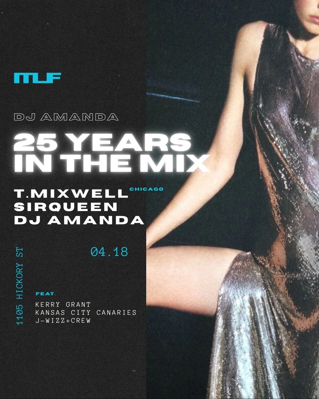 DJ AMANDA: 25 Years In The Mix ft. T.Mixwell (CHI), SirQueen and Amanda