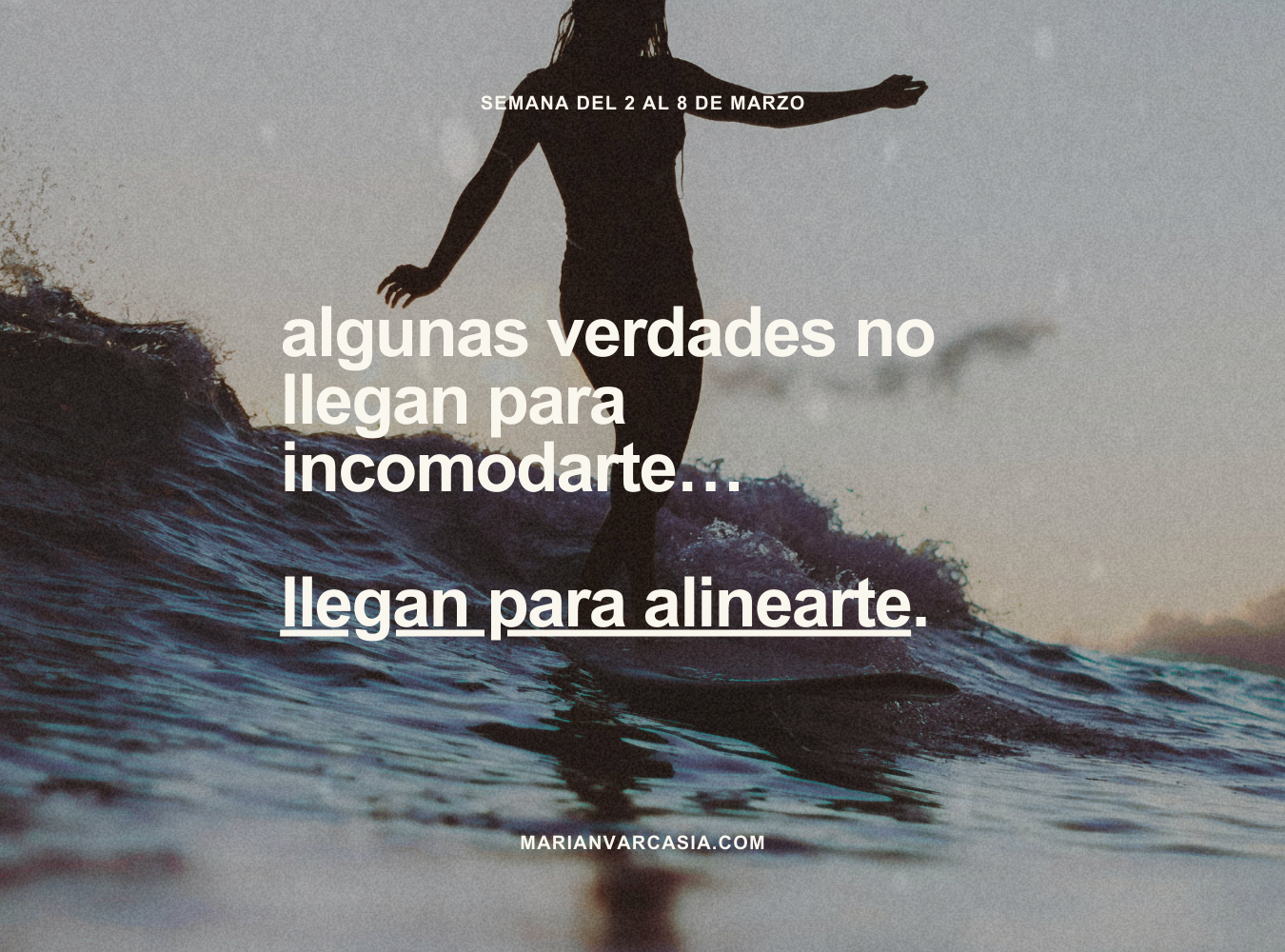 Algunas verdades no llegan para incomodarte… llegan para alinearte.