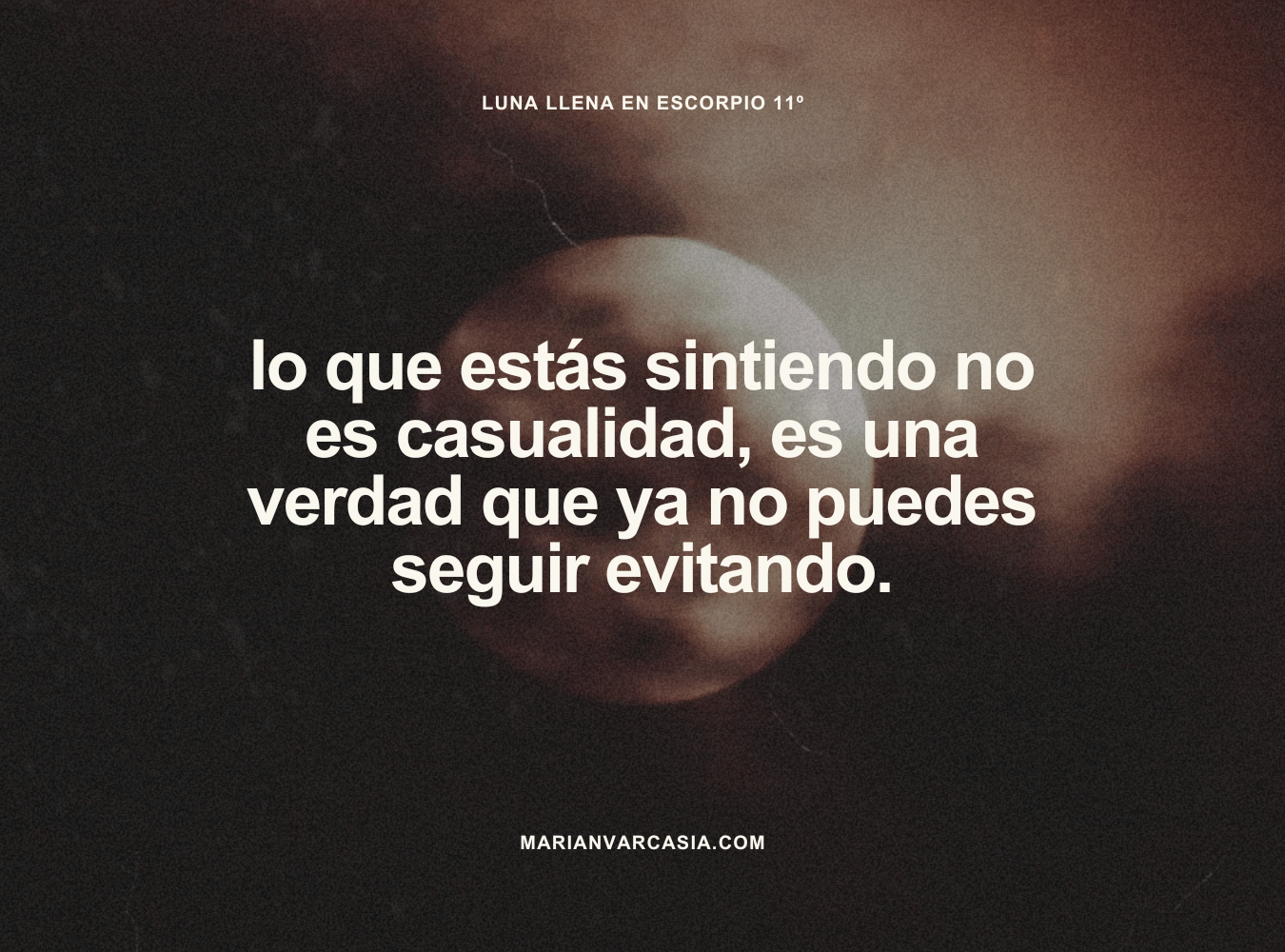 Lo que estás sintiendo no es casualidad, es una verdad que ya no puedes seguir evitando.