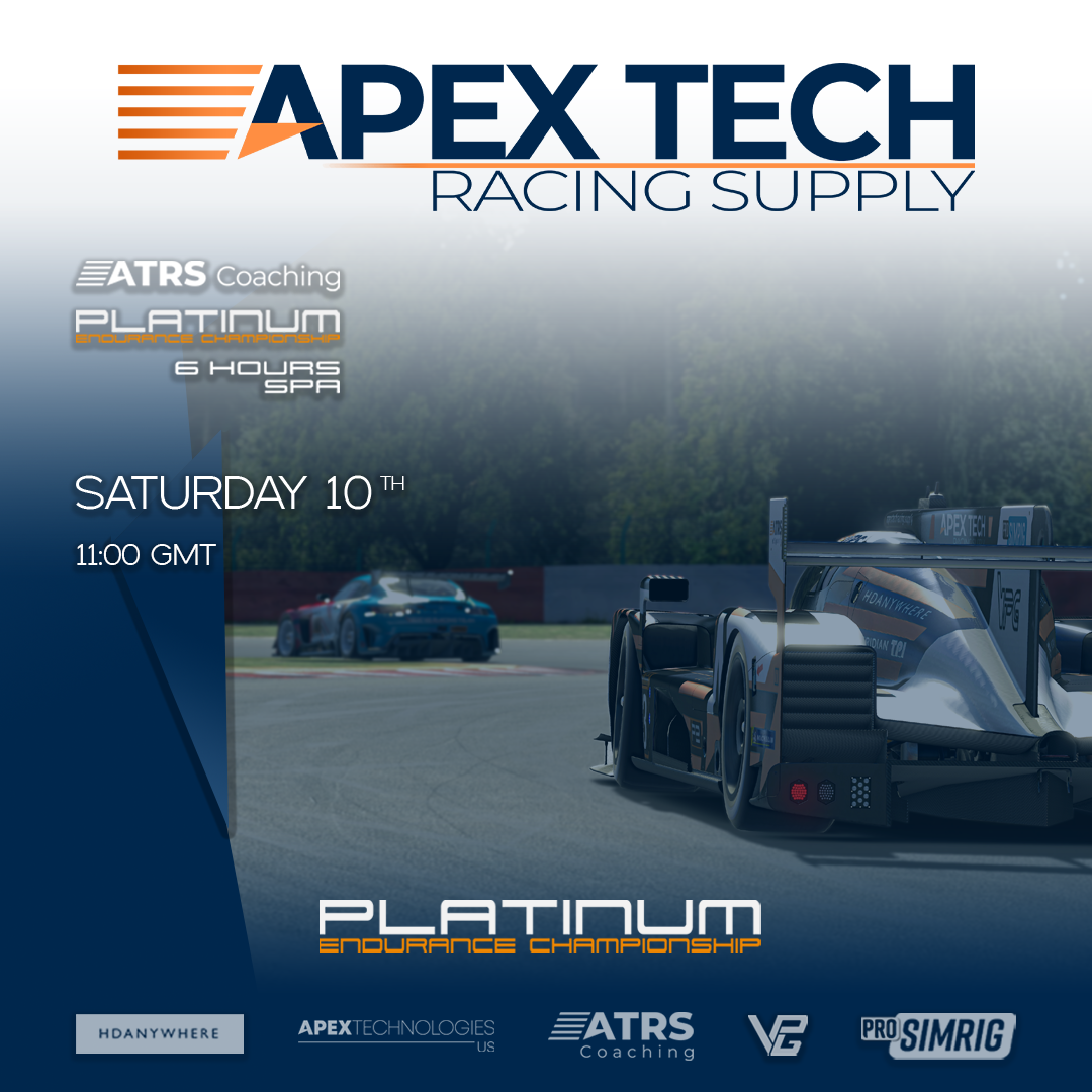 Platinum Endurance Championship Presented by Apex Tech Racing Supply