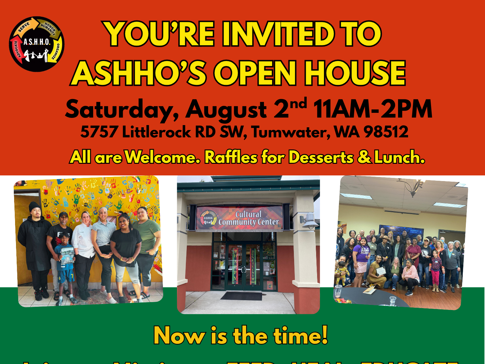 ASHHO’s Open House
