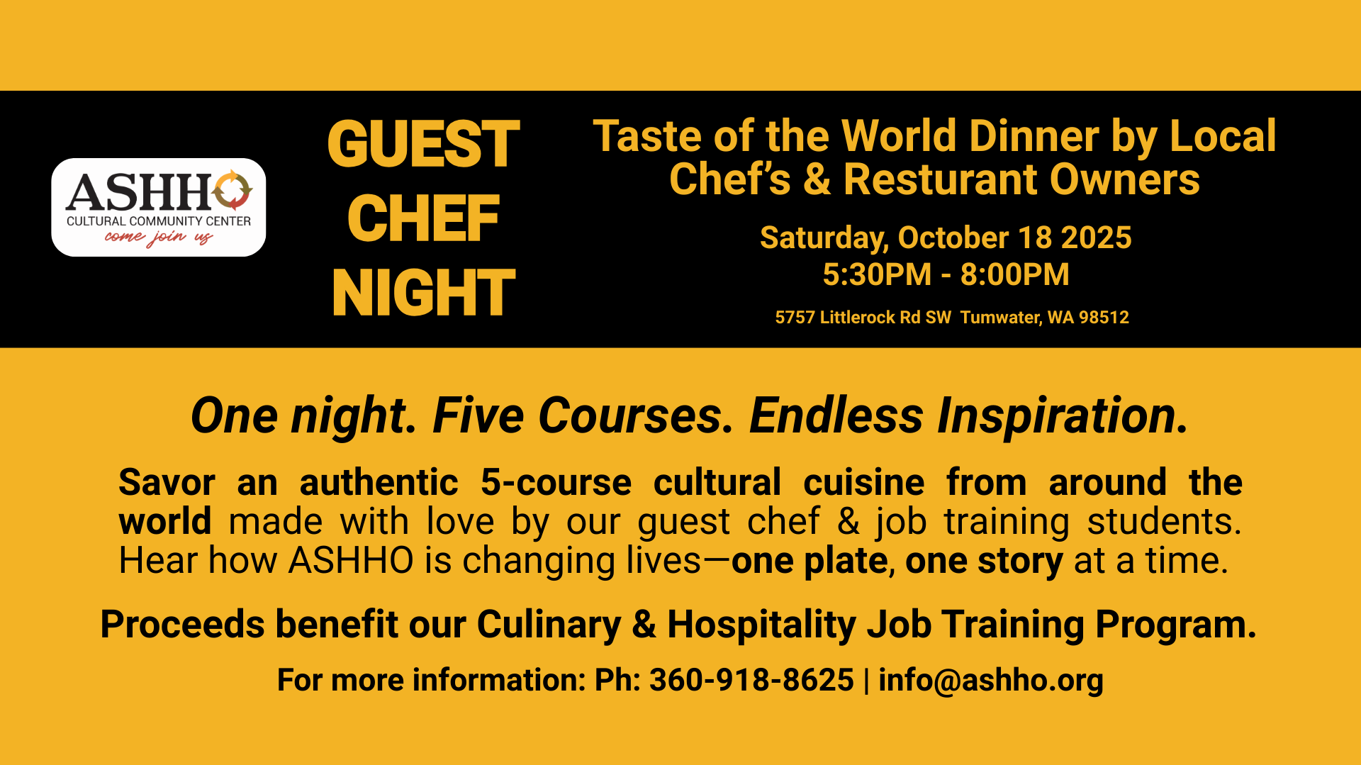 Guest Chef Night