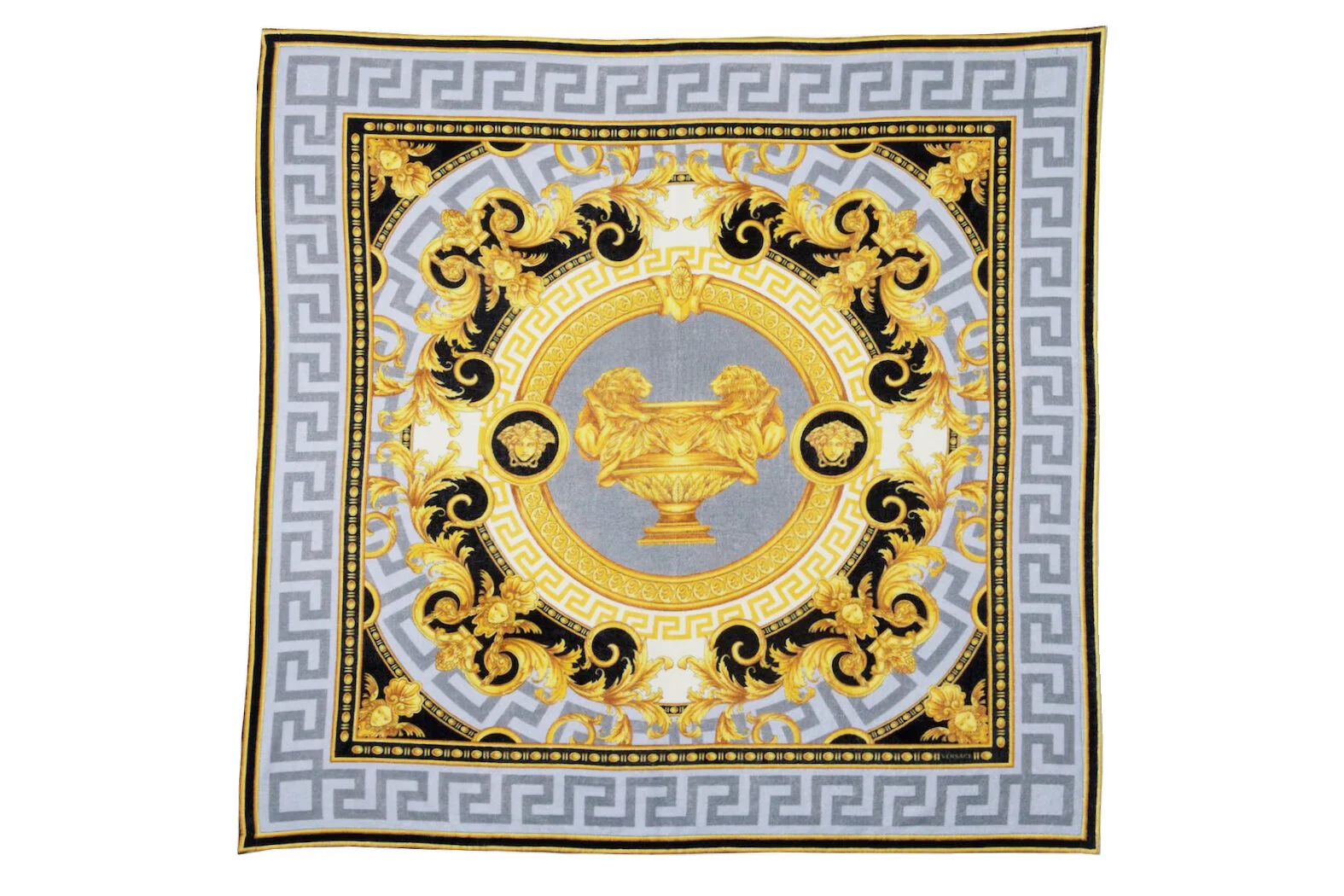 La Coupe - Beach Towel - 140x140 cm - Terry Towelling Grey - 2015 ZTOS14001 ZCOSP025 Z7020 (1) .jpeg