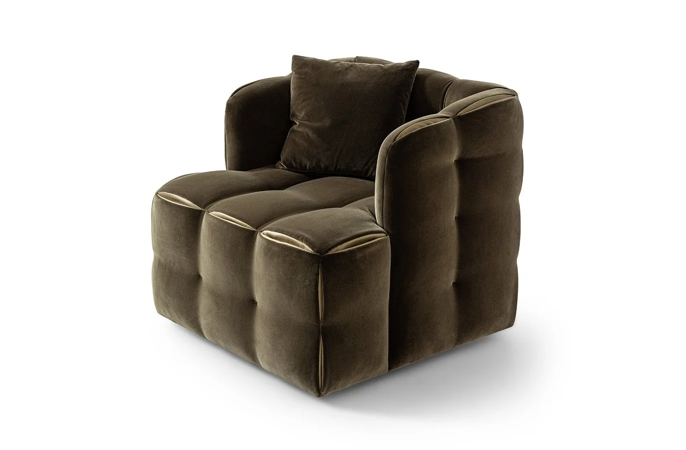 Fun - Armchair - 87x85x76.5H cm - Structure Wood - Fully Upholstery with Fabric - Side Pockets with Visible Padded Lining (1) .jpg