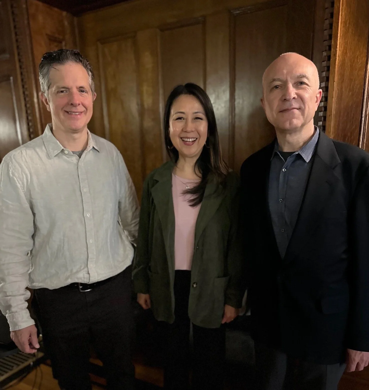 Hugh Hinton, Isabella Li and Sergey Schepkin