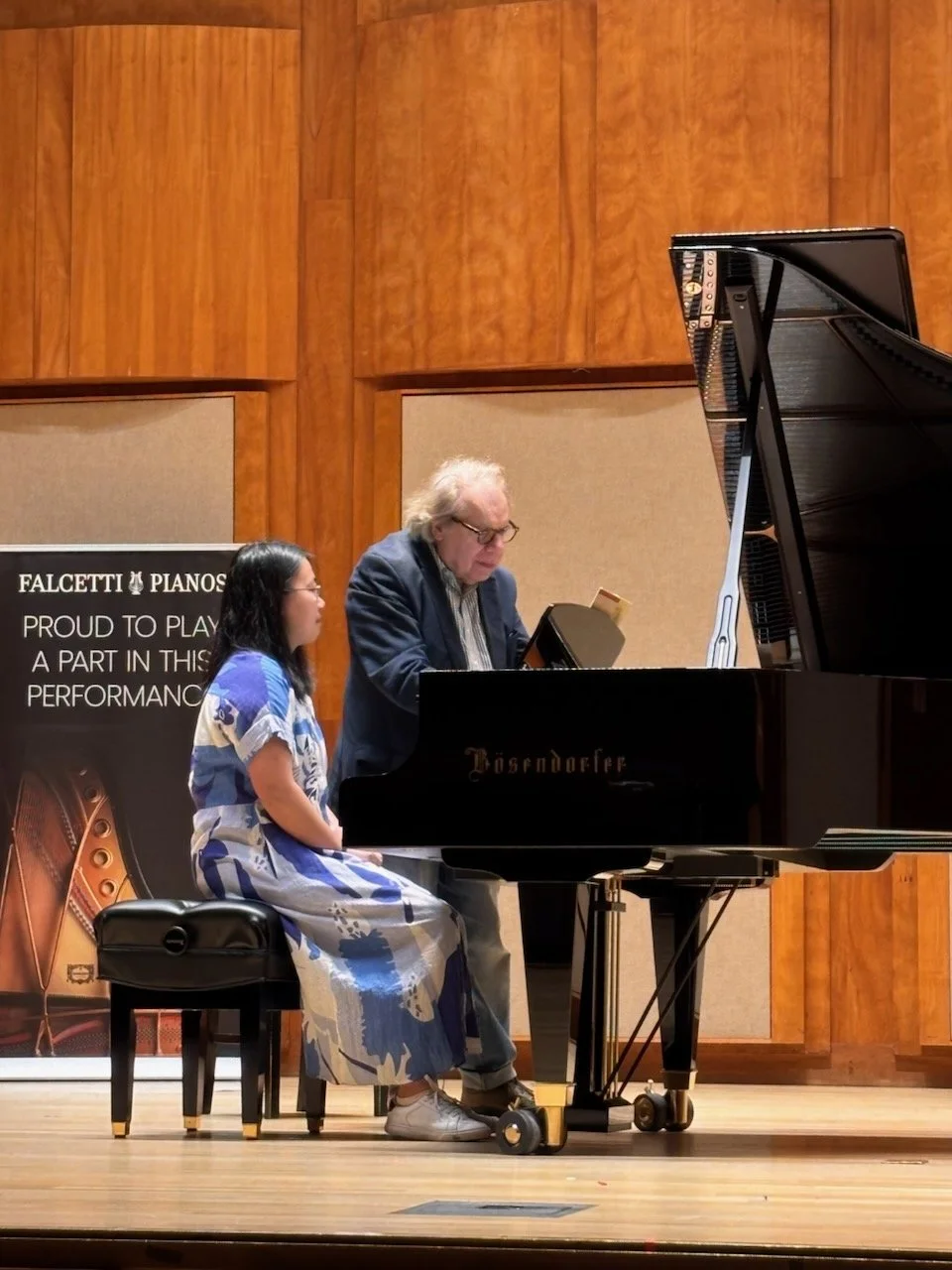 Tim McFarland teaches the Beethoven Op. 110 to Tianyi Huang