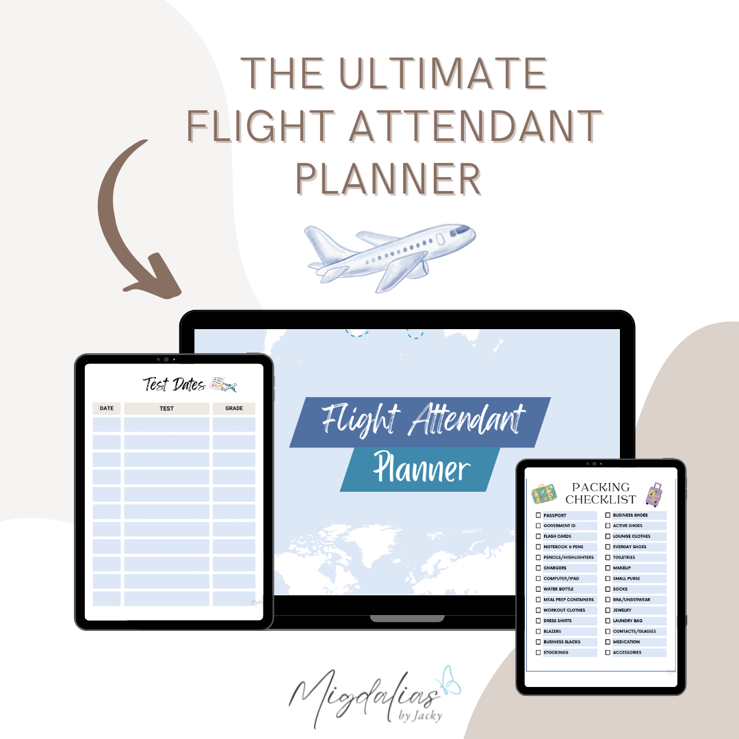 Flight Attendant Training Planner