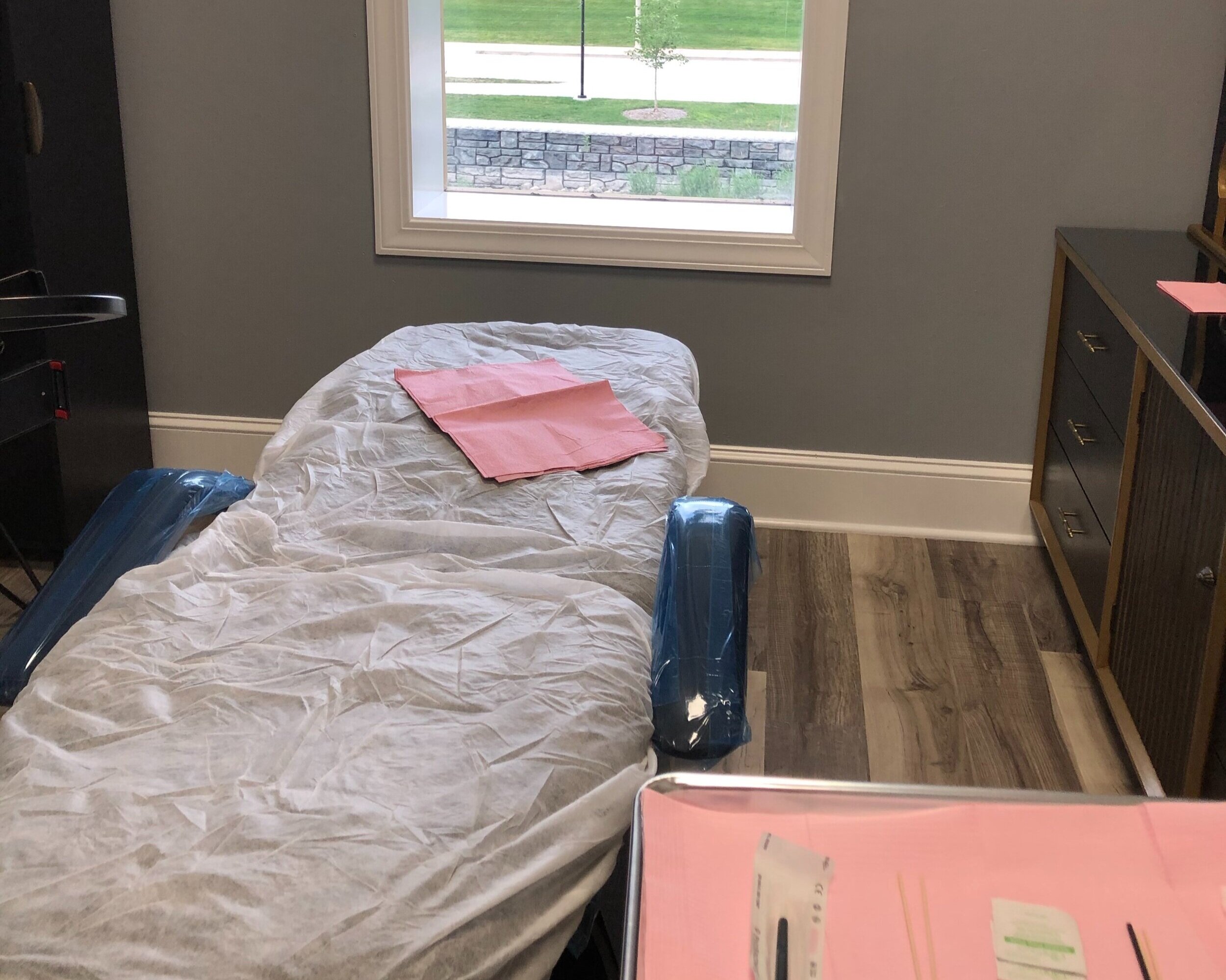 Kerry’s set up for procedures