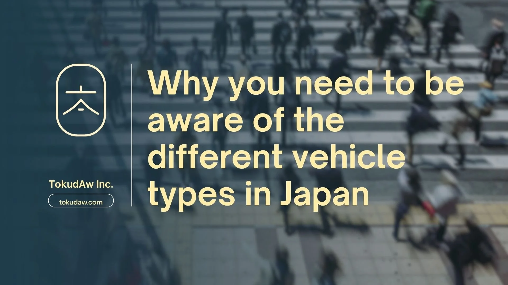 Why you need to be aware of the different vehicle types in Japan