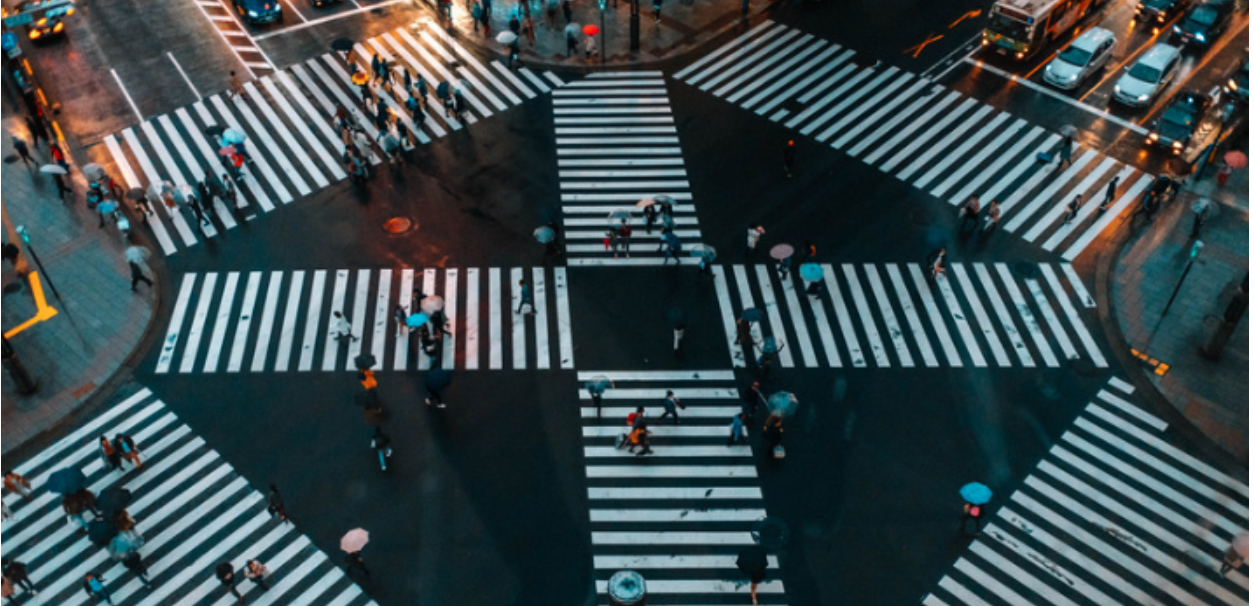 Shibuya Crossing in Tokyo Japan