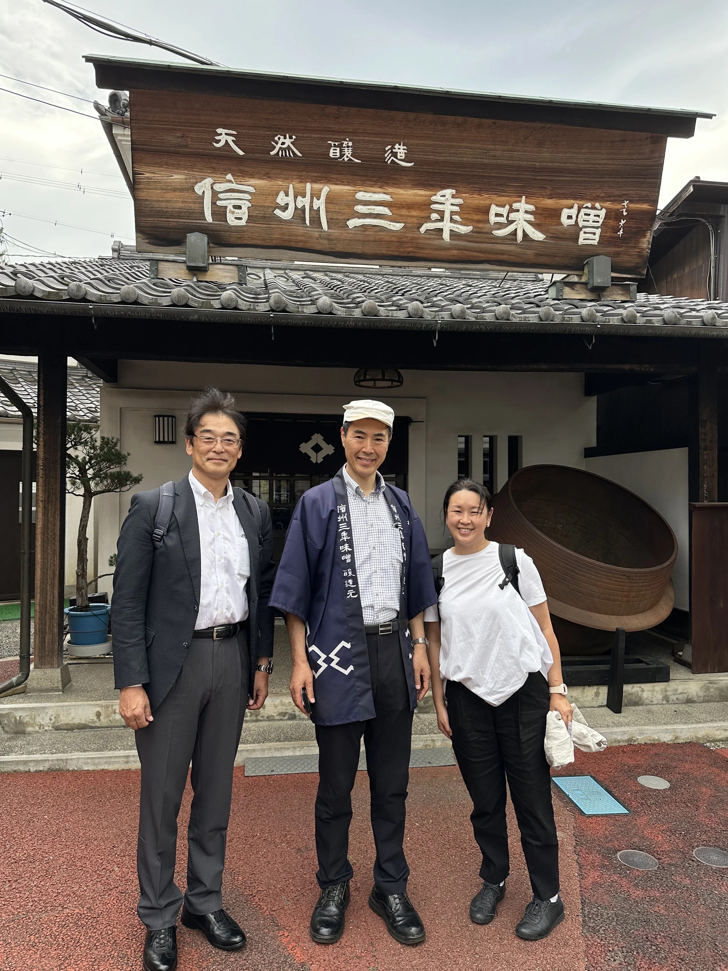 TokudAw founders with Ishii Miso