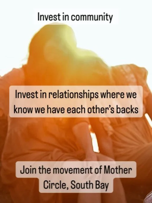 Invest in this community of Mother Circle.  You&rsquo;ll be so glad you did.  We begin in one week.  Few spots left.  Grab &lsquo;em while you can. 🤍  Link in Bio to join.