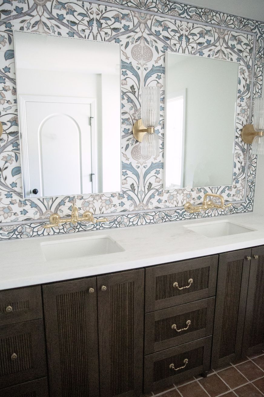 La Jolla Spanish Remodel: Primary Bathroom Before + After