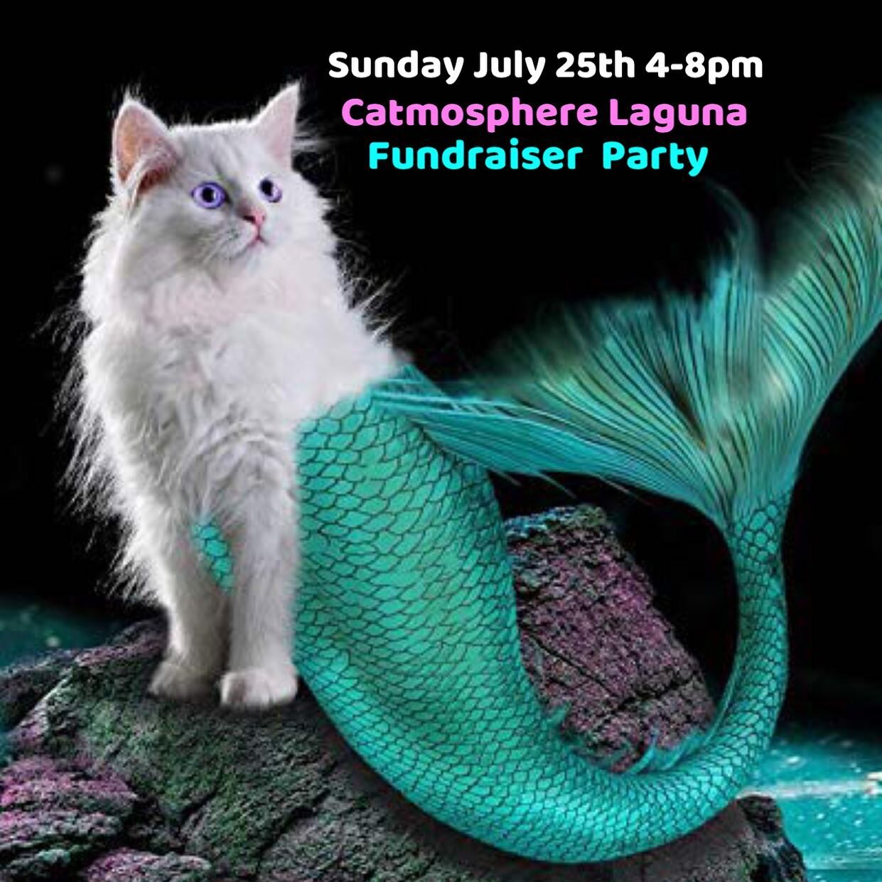 Hello Purrmaids 😻 and Mermaids 🧜&zwj;♀️ We are having a party 🎉 Join us this coming Sunday July 25 from 4-8pm at the The Anchor Line Bar ⚓️

@the_anchor_line_bar_laguna_bch and @themermaidstorelb are hosting a Mermaids and Mermen Fundraiser for Ca