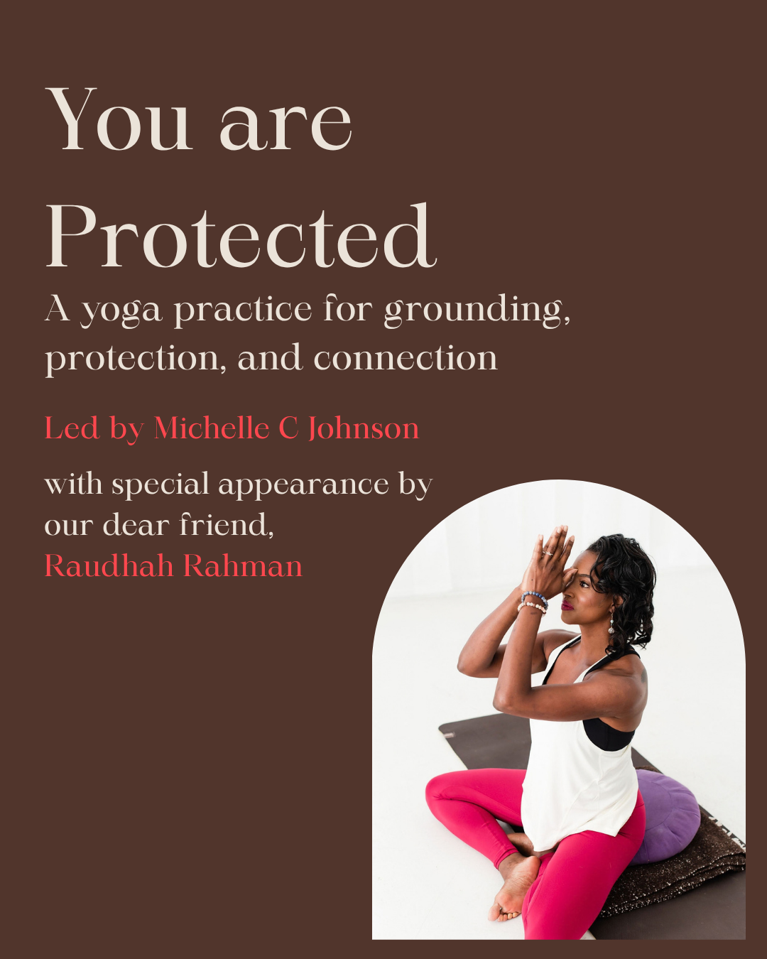 You Are Protected: Yoga Class at the Coterie