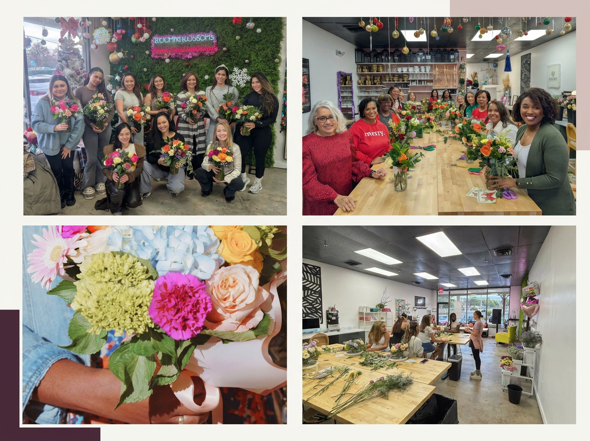 Flower Arranging Classes in Silver Spring, MD (Beginner-Friendly Workshops)