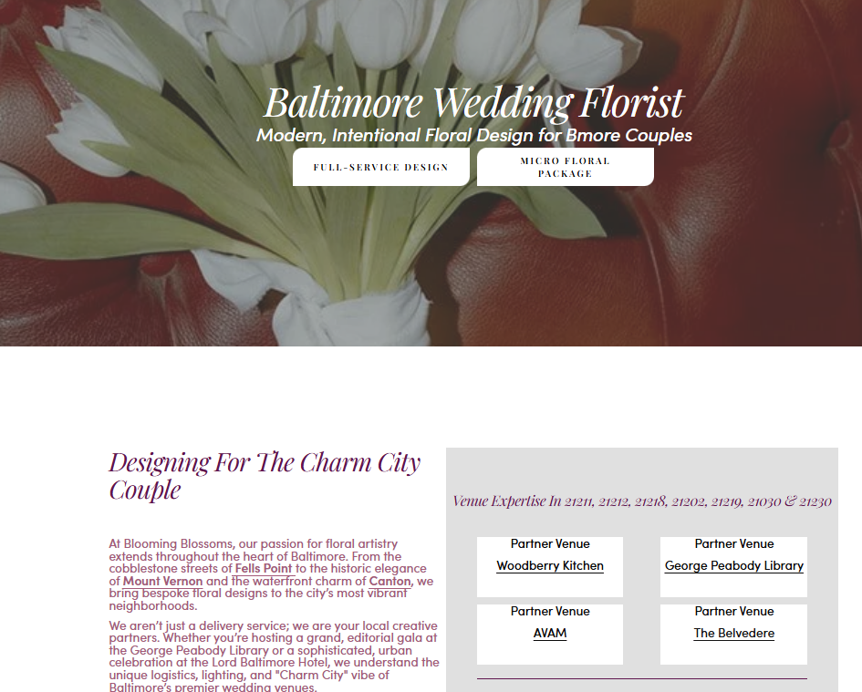 New Hyper-localized landing pages for SEO