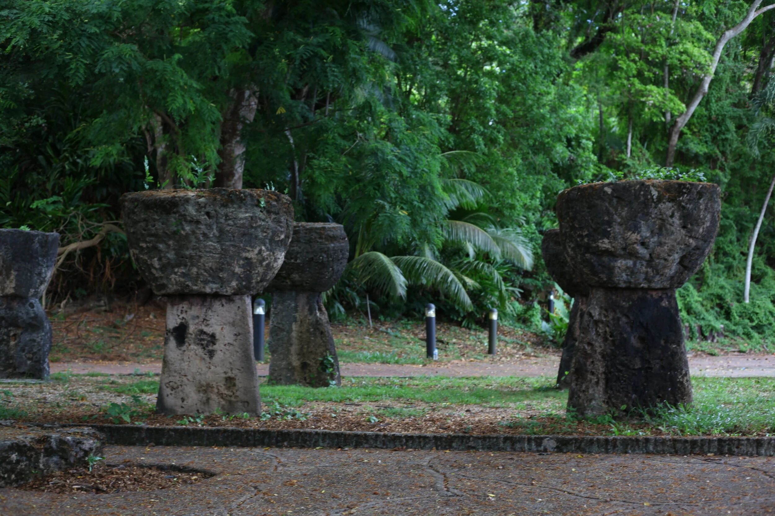 Latte Stone ParkSenator Angel Leon Guerrero Santos Memorial Park also known as Latte Stone Park was established between 1953-1956 during Governor Ford Quint Elvidge’s administration. This park contains 8 complete latte stones intact with the pillar …