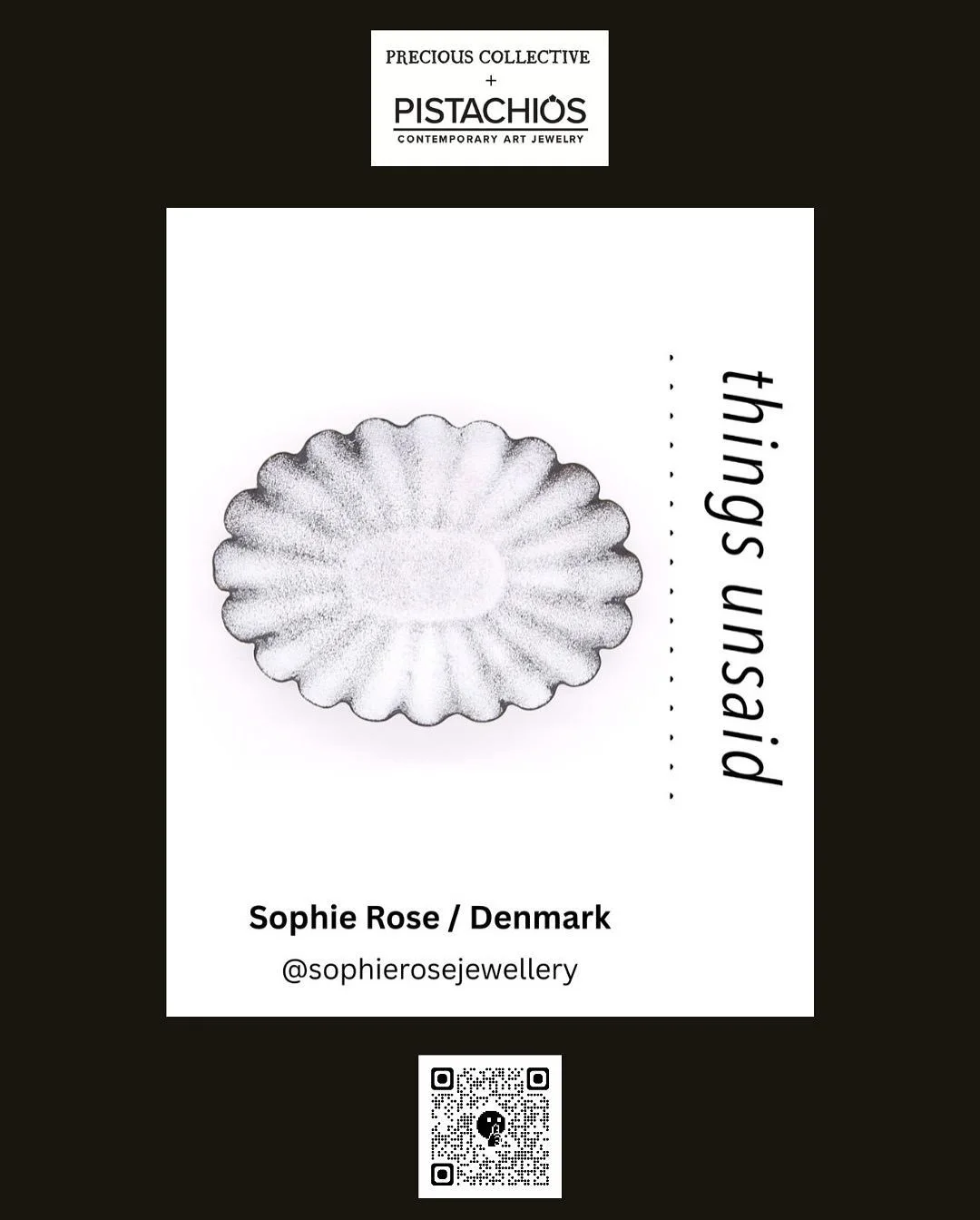 Two more weeks&hellip;! I am so excited about showing my work in Munich with @precious.collective and @pistachiosjewelry during @munichjewelleryweek for the first time and being part of this wonderful art jewellery community of both newcomers and big