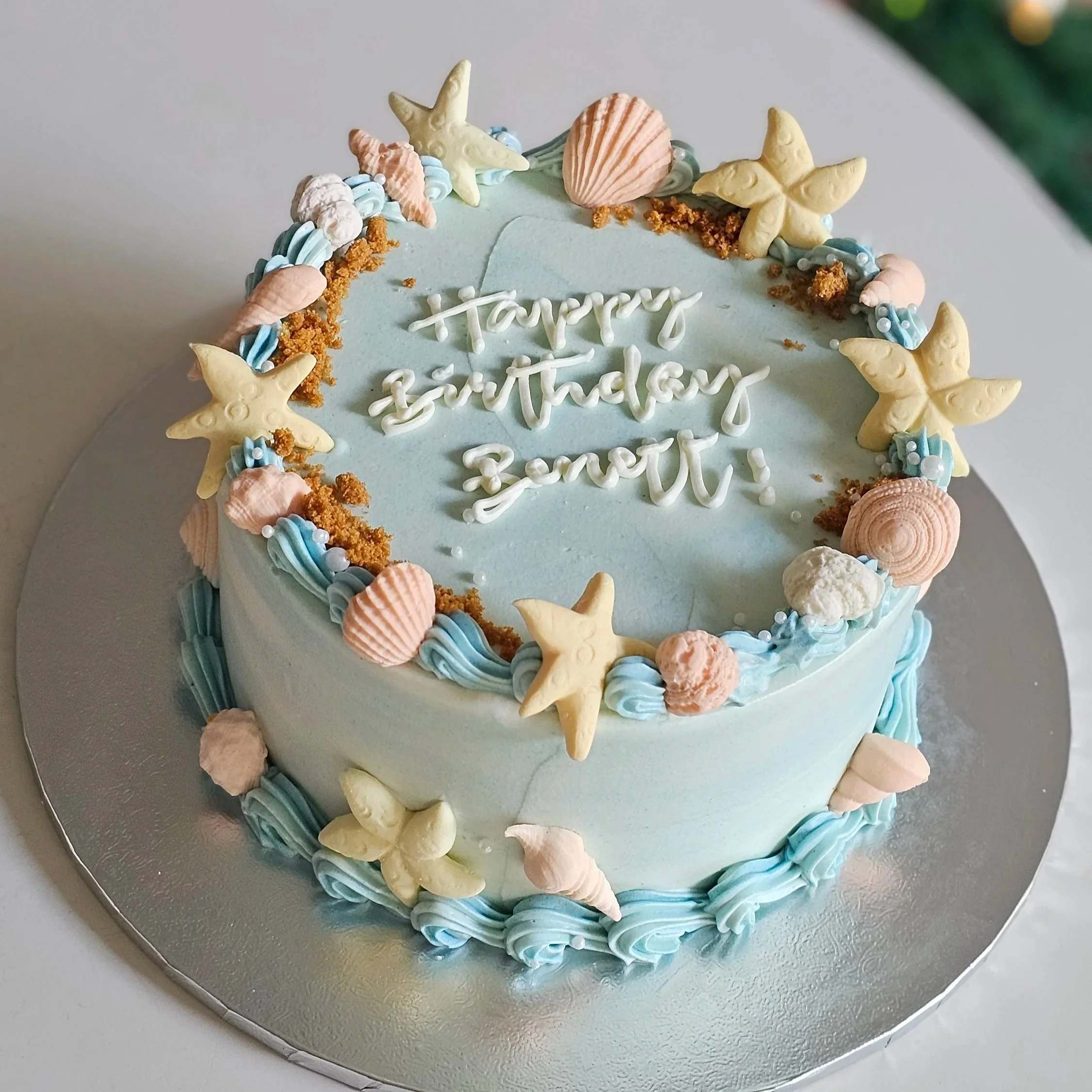 Seashell Birthday Cake – Sally's Seashells